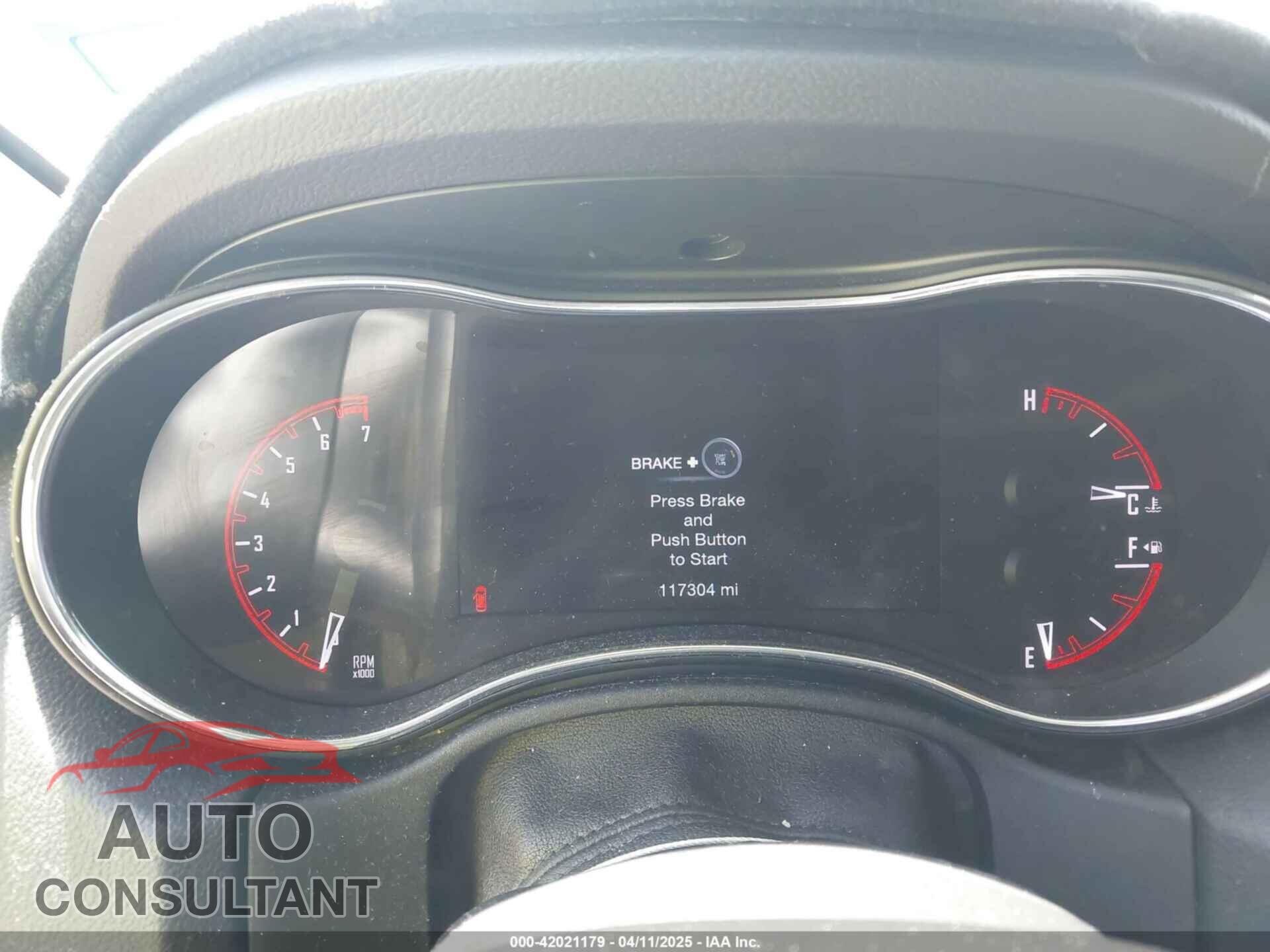 DODGE DURANGO 2017 - 1C4RDHAG8HC732554