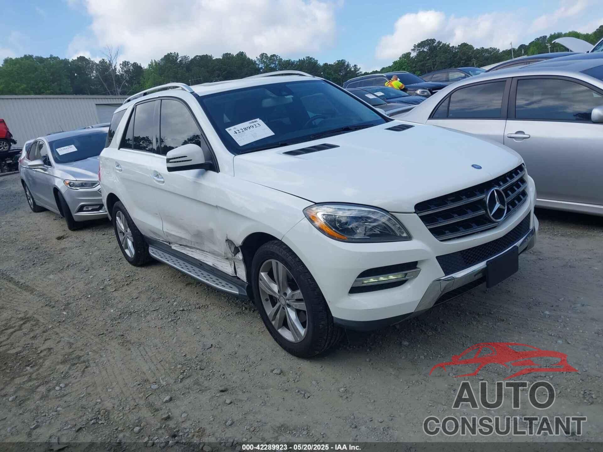 MERCEDES-BENZ ML 350 2014 - 4JGDA5JBXEA357176