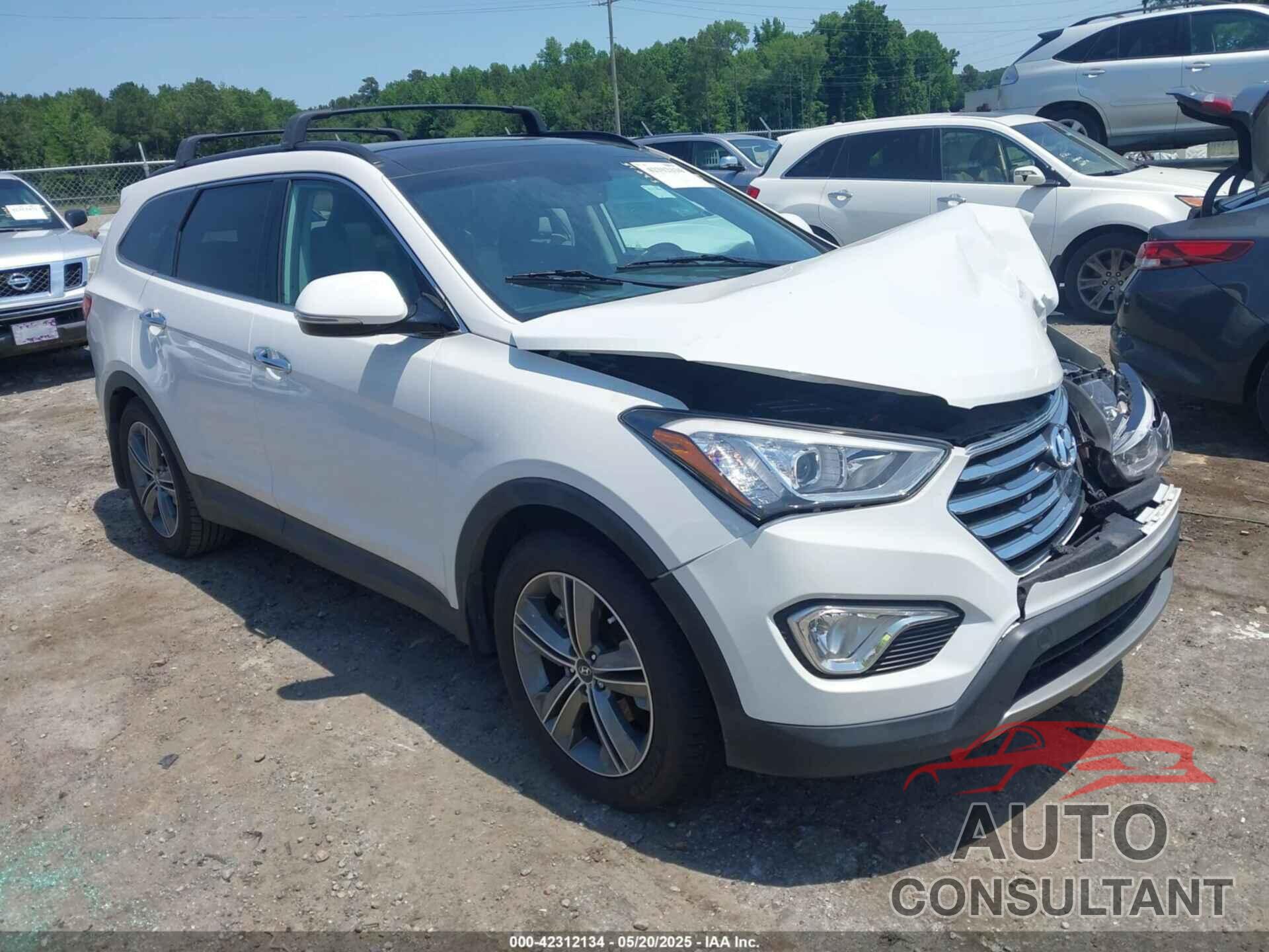 HYUNDAI SANTA FE 2015 - KM8SRDHF2FU128588