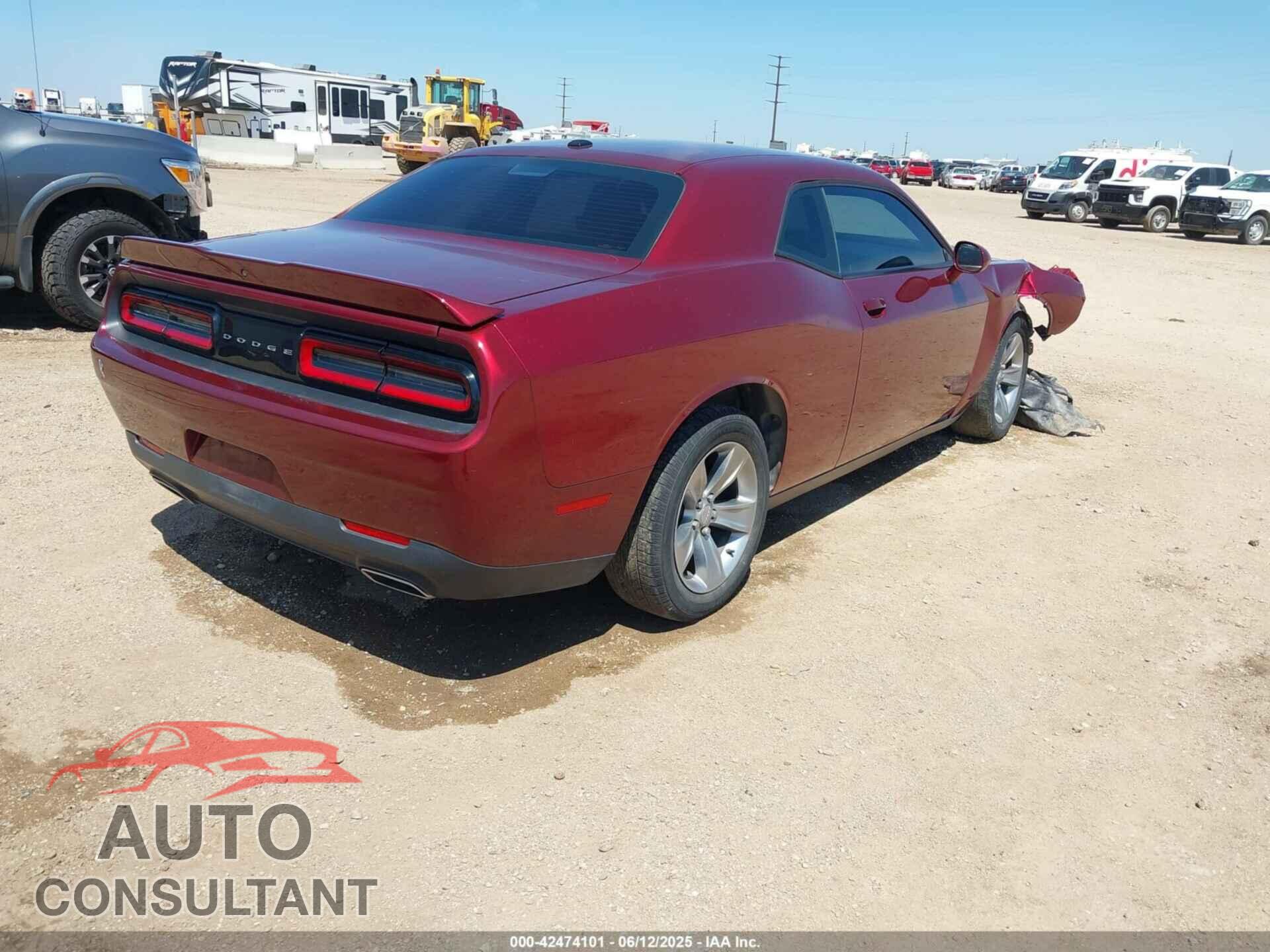 DODGE CHALLENGER 2019 - 2C3CDZAG4KH751610