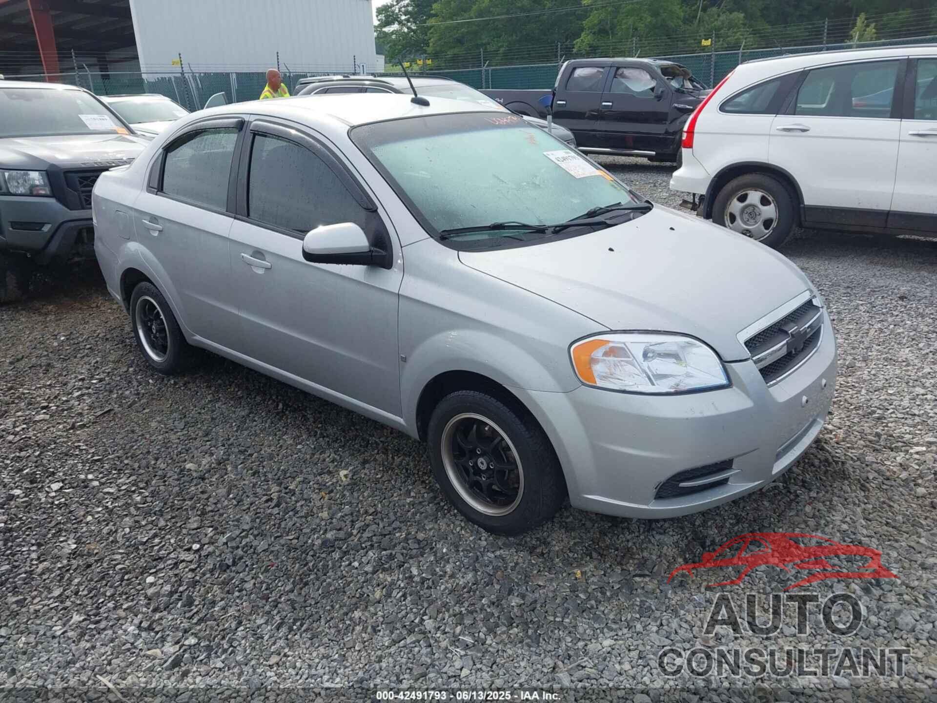 CHEVROLET AVEO 2009 - KL1TD56E69B656939