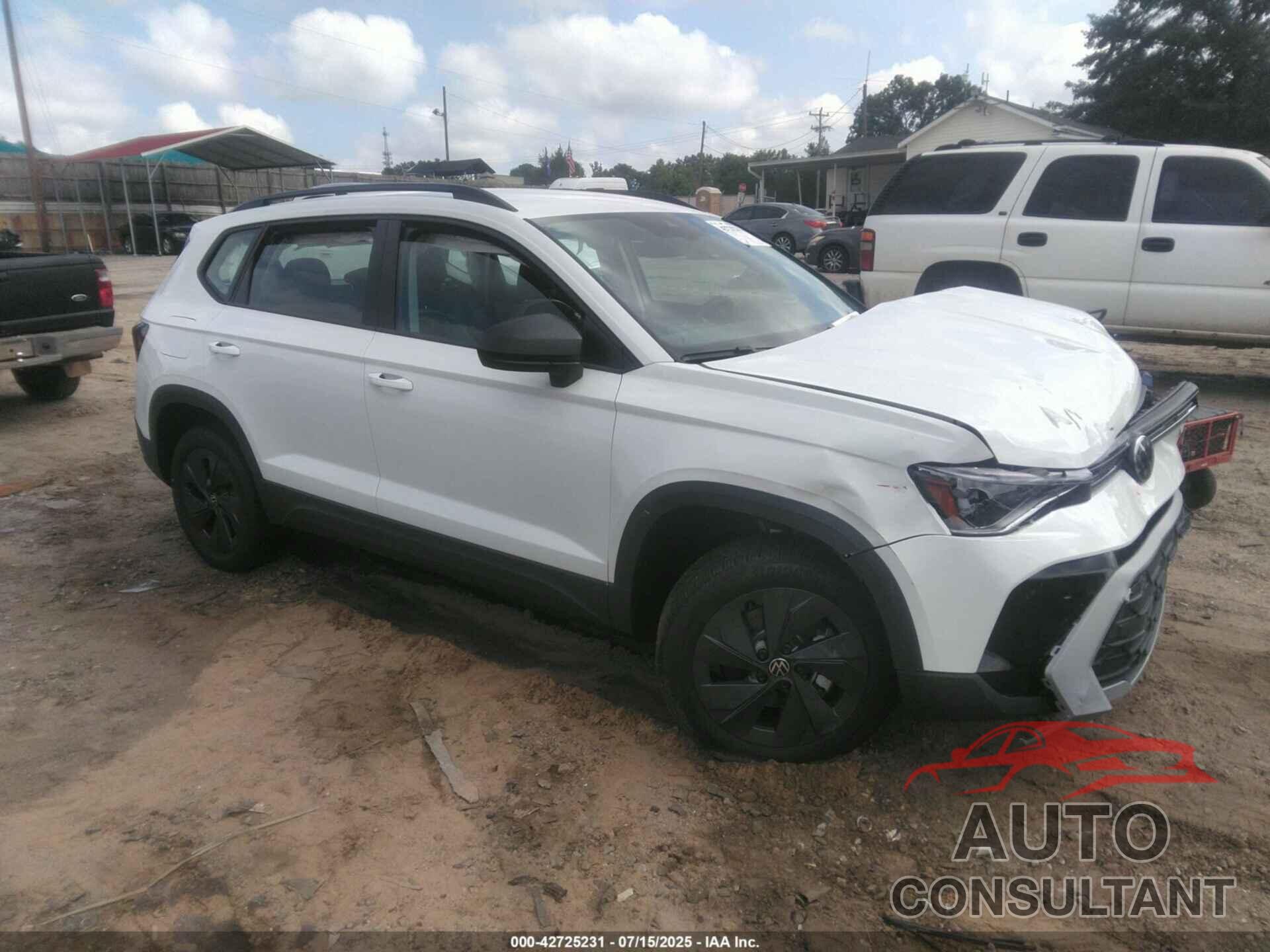 VOLKSWAGEN TAOS 2025 - 3VV5C7B25SM050897