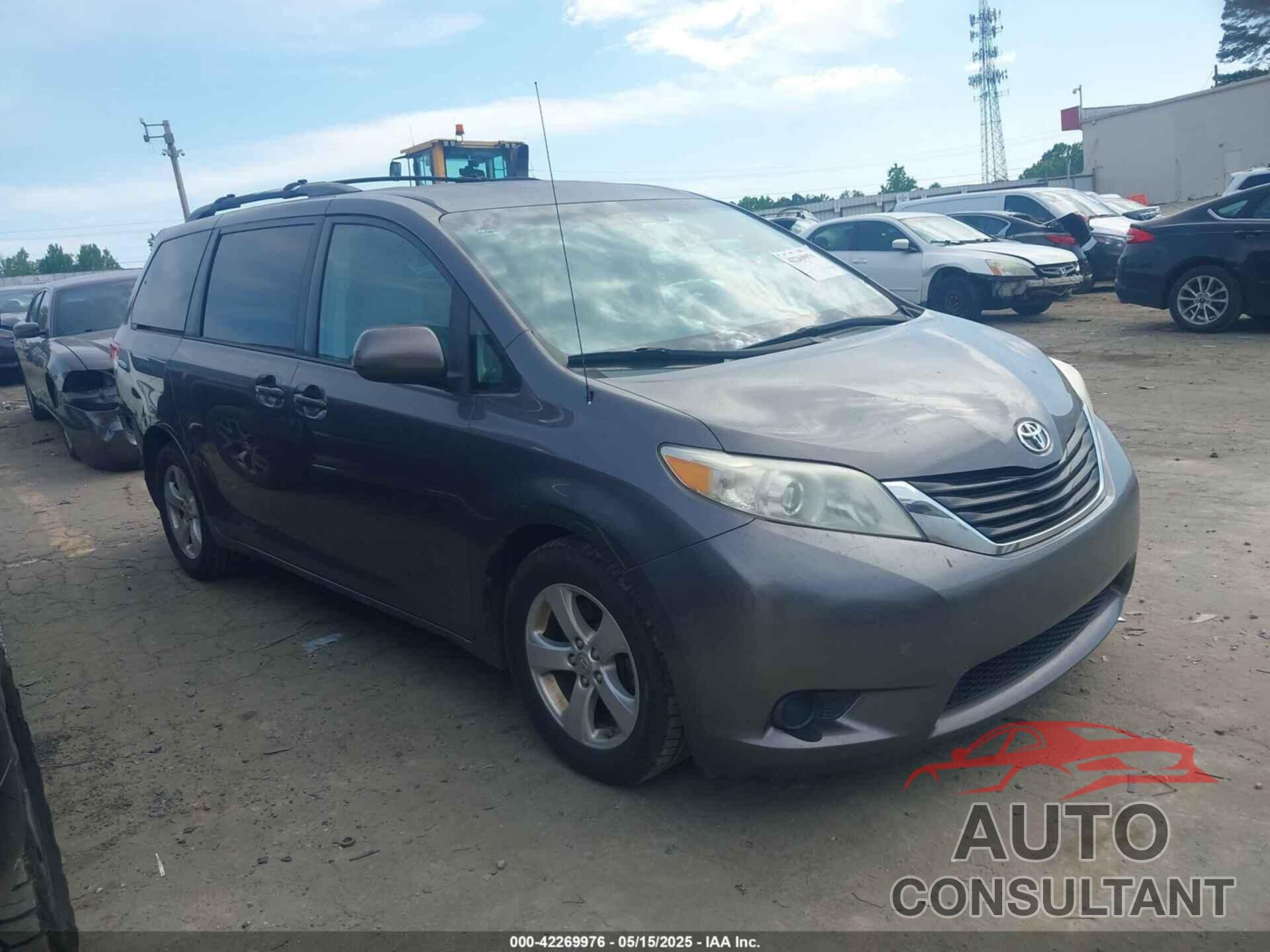 TOYOTA SIENNA 2013 - 5TDKK3DC4DS345768