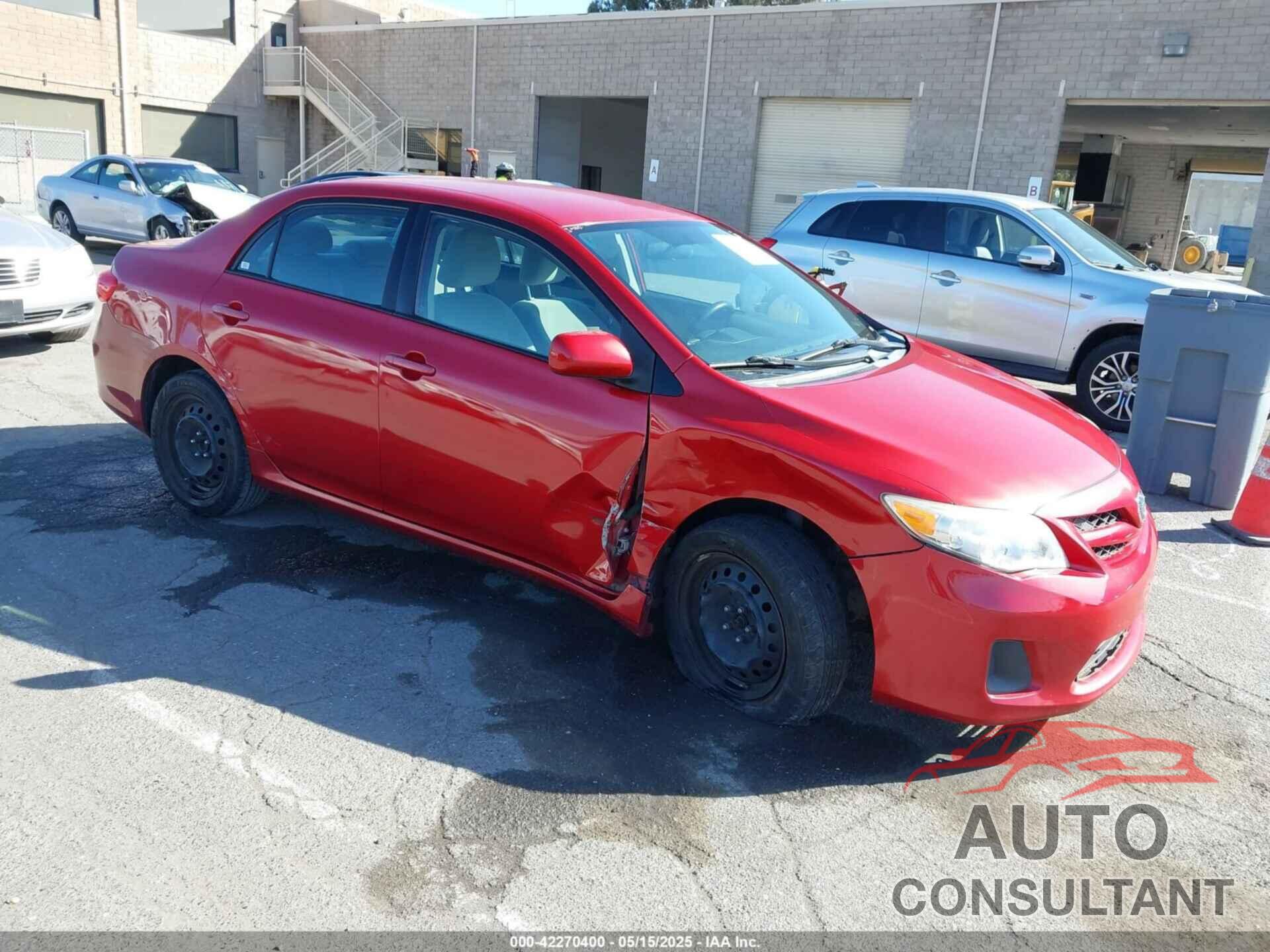 TOYOTA COROLLA 2012 - 2T1BU4EE4CC783133