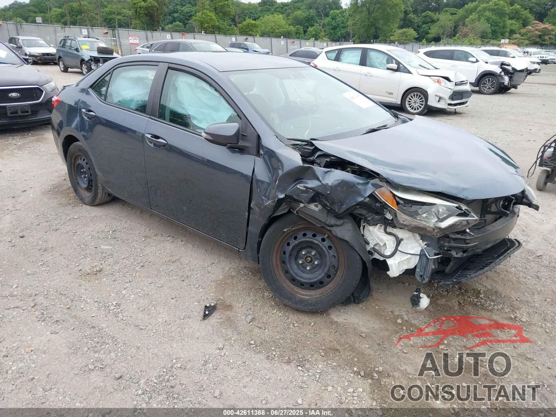 TOYOTA COROLLA 2015 - 2T1BURHE0FC417800