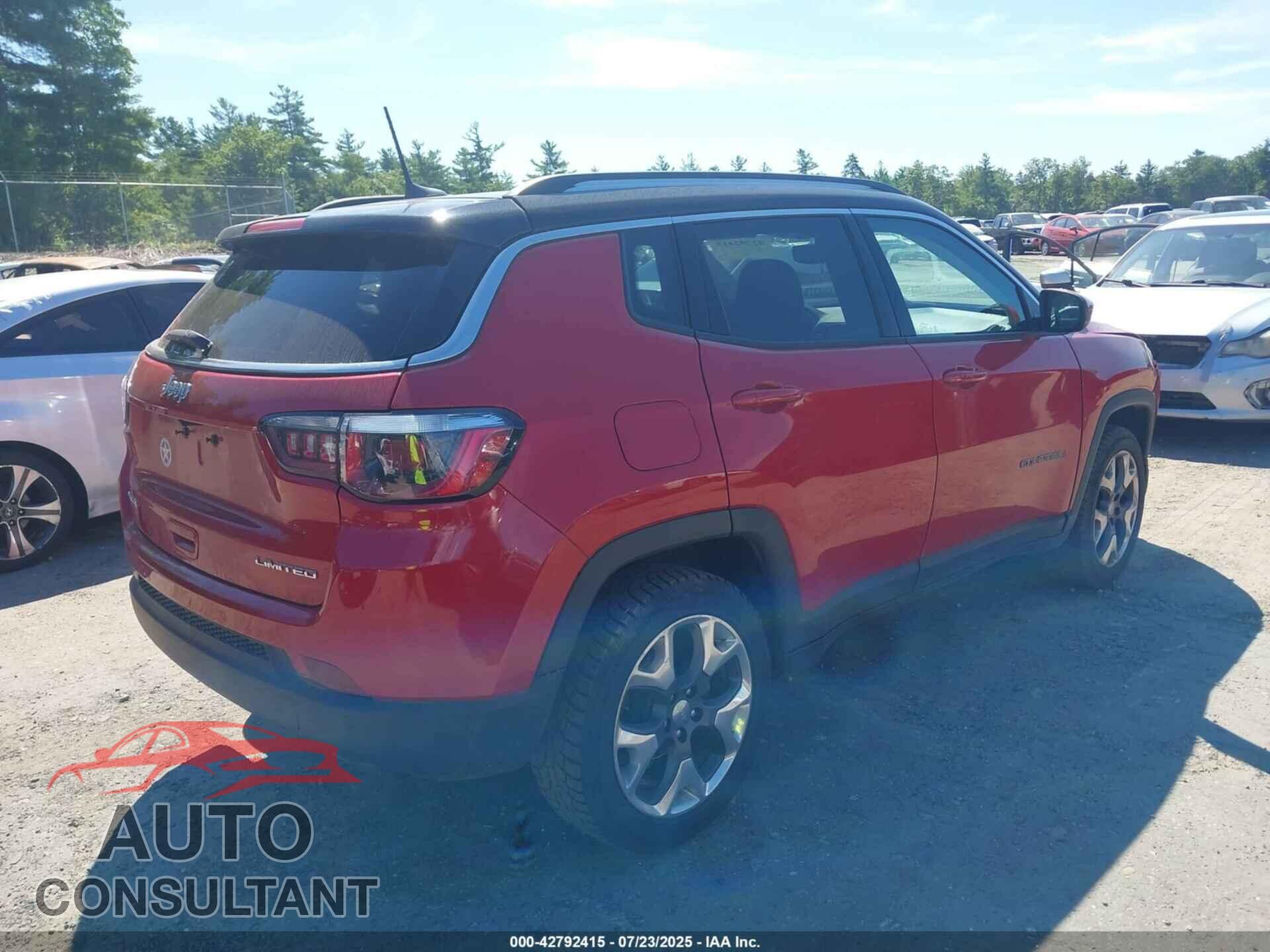 JEEP COMPASS 2018 - 3C4NJDCB7JT280897