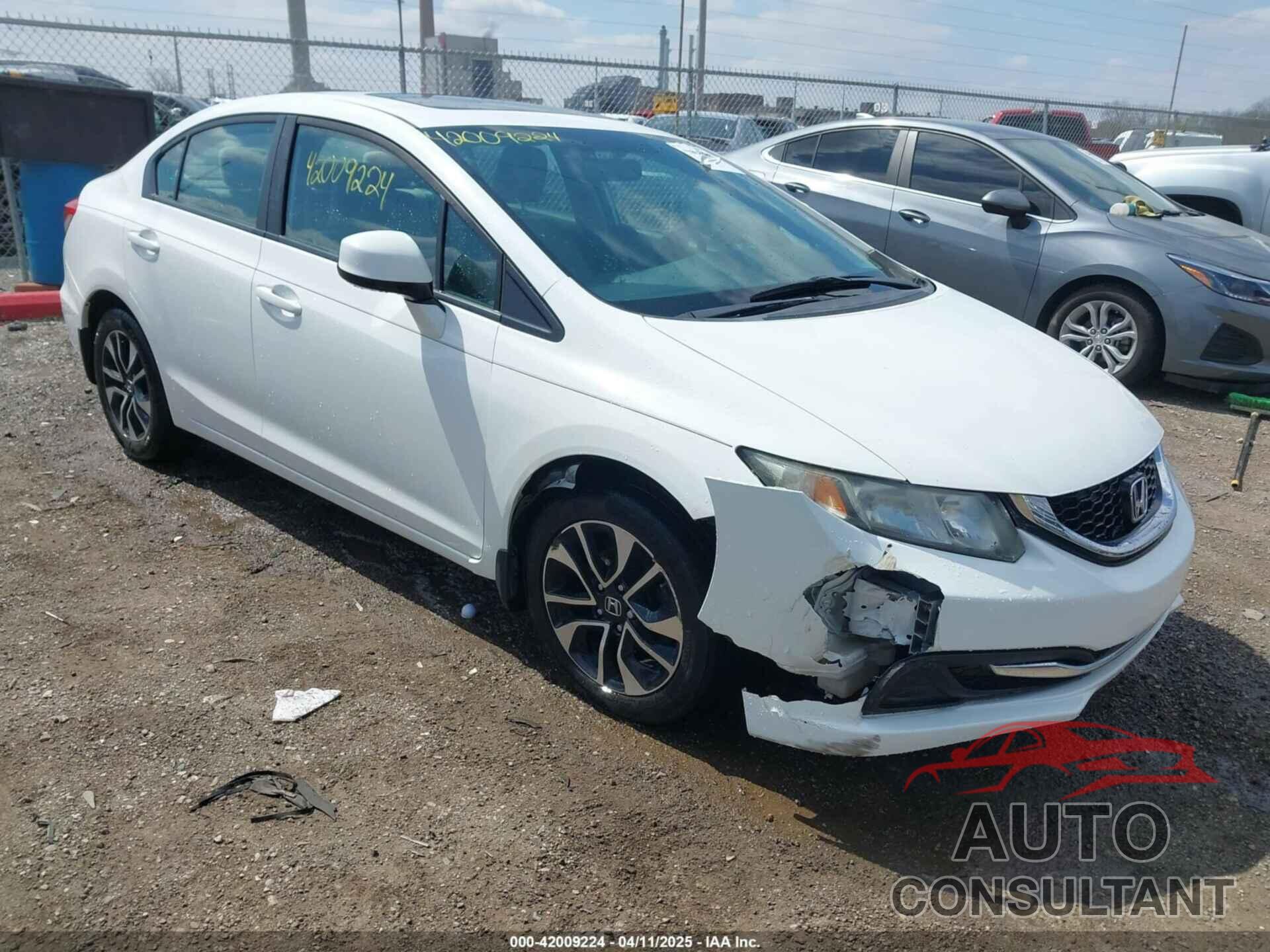 HONDA CIVIC 2013 - 19XFB2F81DE254181