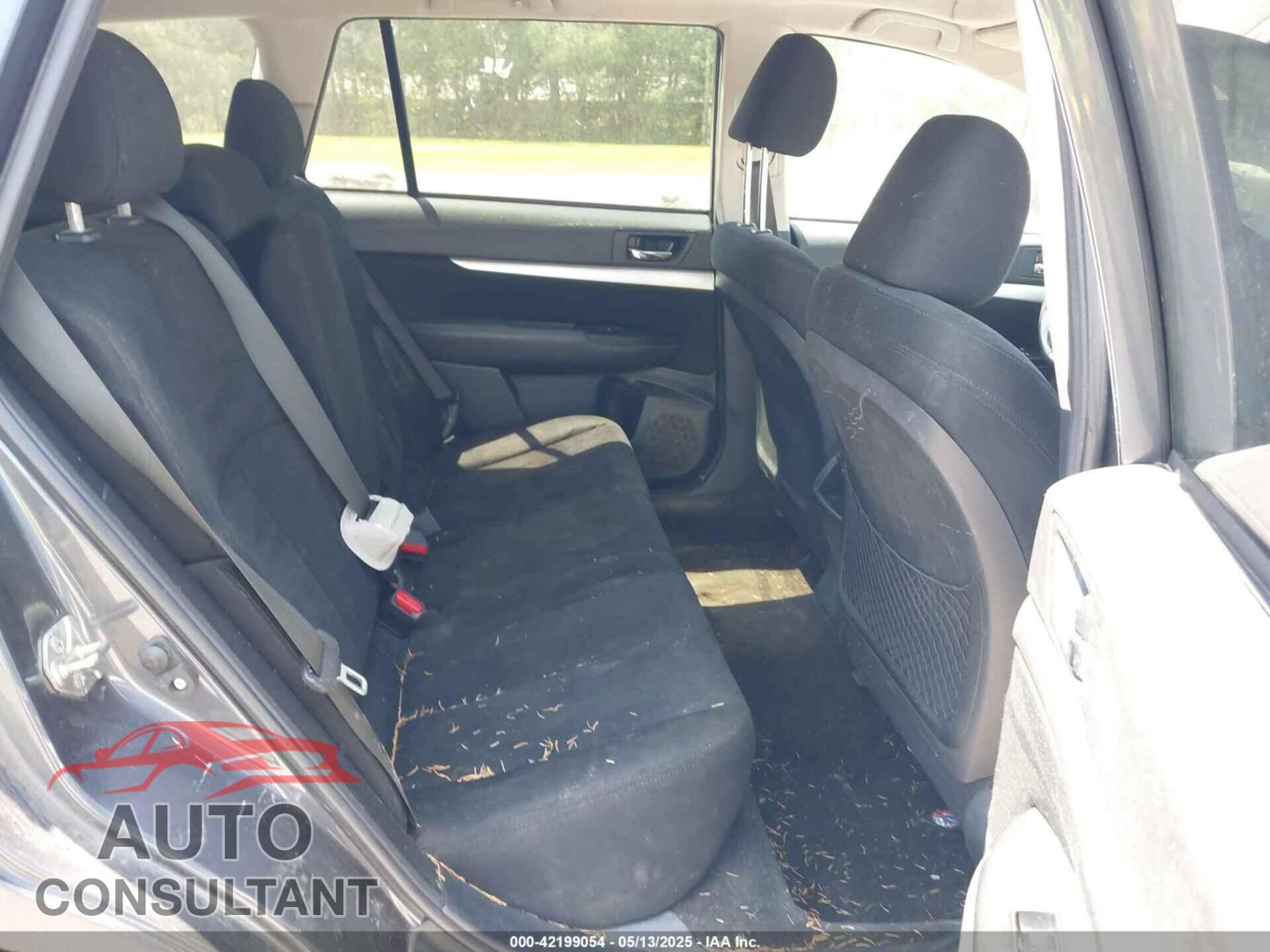 SUBARU OUTBACK 2014 - 4S4BRBDC4E3289870