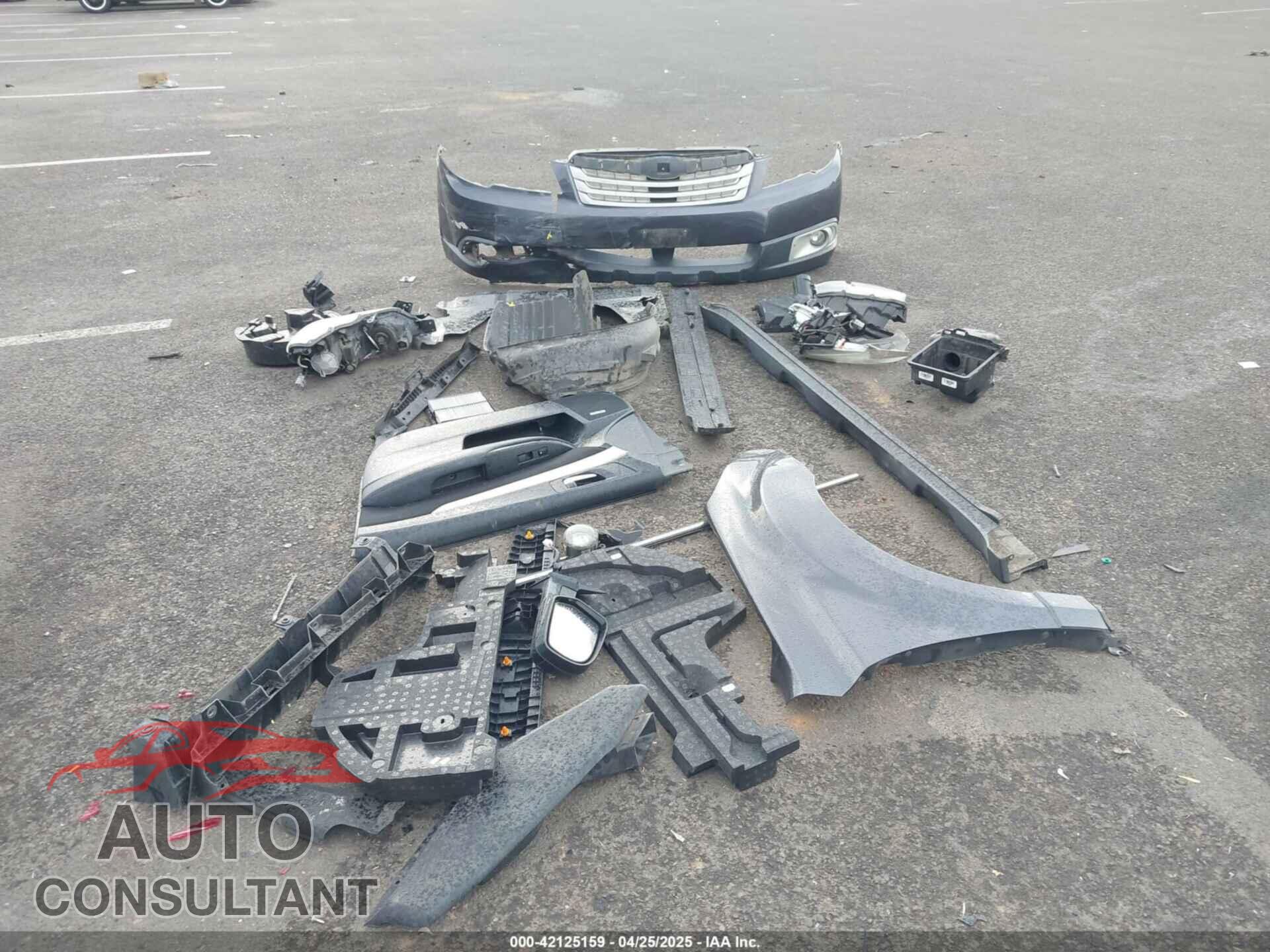SUBARU OUTBACK 2011 - 4S4BRBFC2B3409206