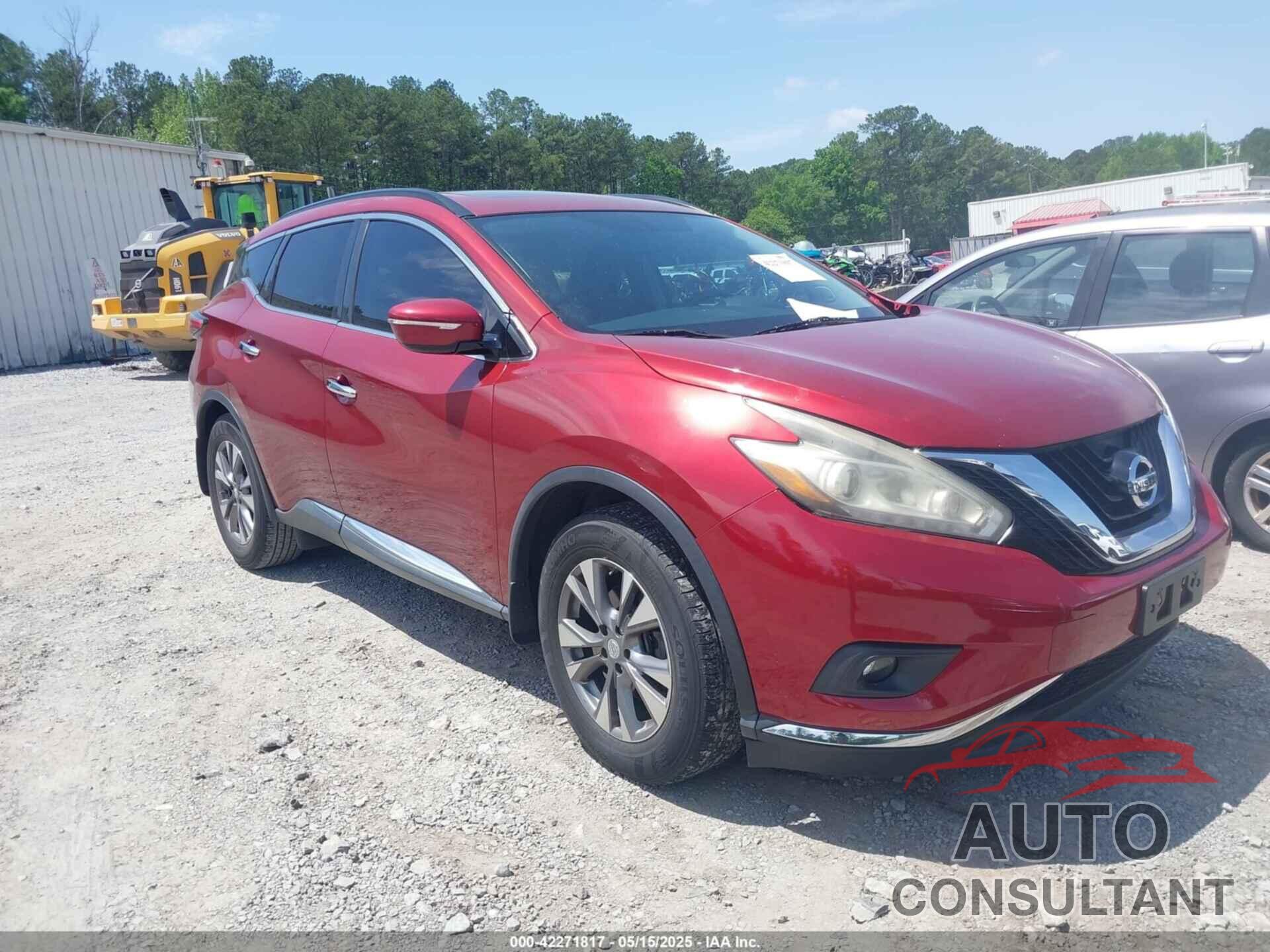 NISSAN MURANO 2015 - 5N1AZ2MG7FN212284