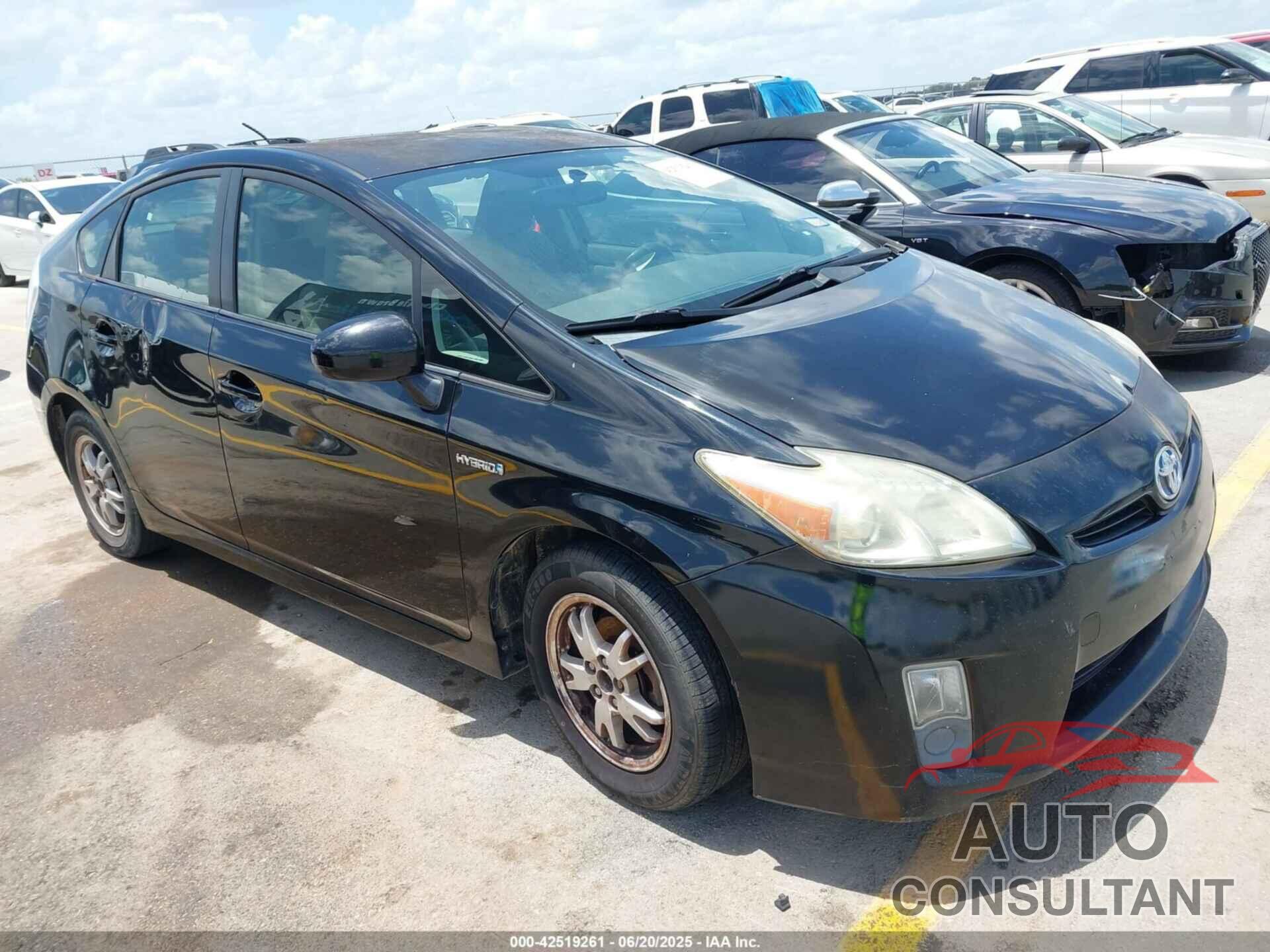 TOYOTA PRIUS 2010 - JTDKN3DU3A0053396