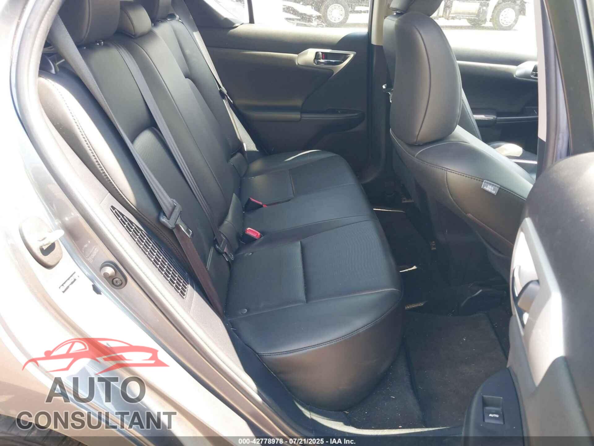 LEXUS CT 2012 - JTHKD5BH4C2113552