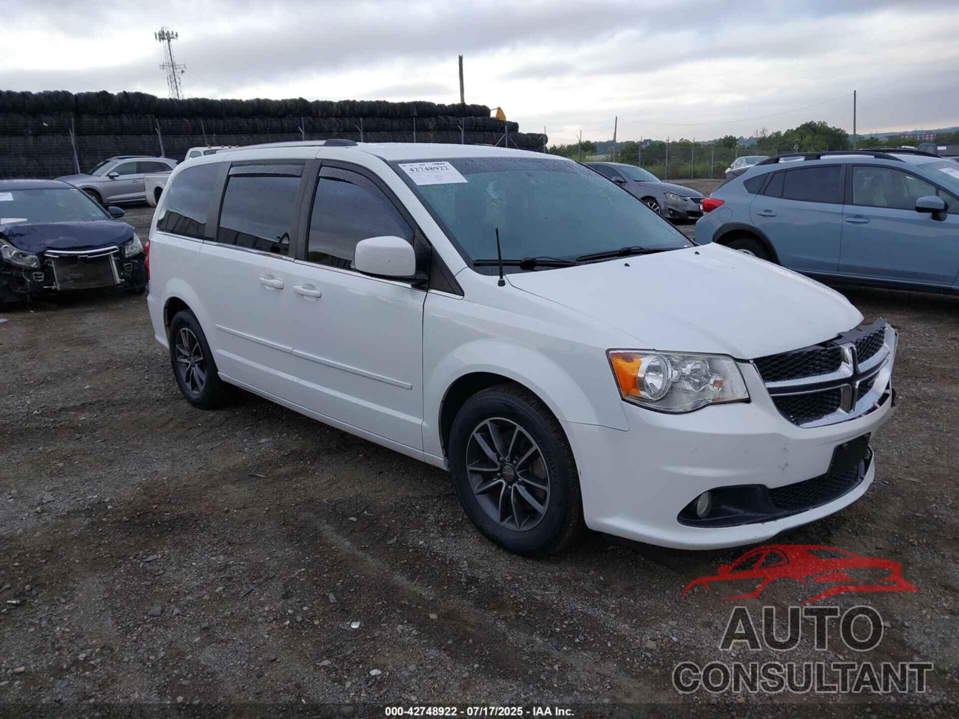 DODGE GRAND CARAVAN 2017 - 2C4RDGCG2HR672334