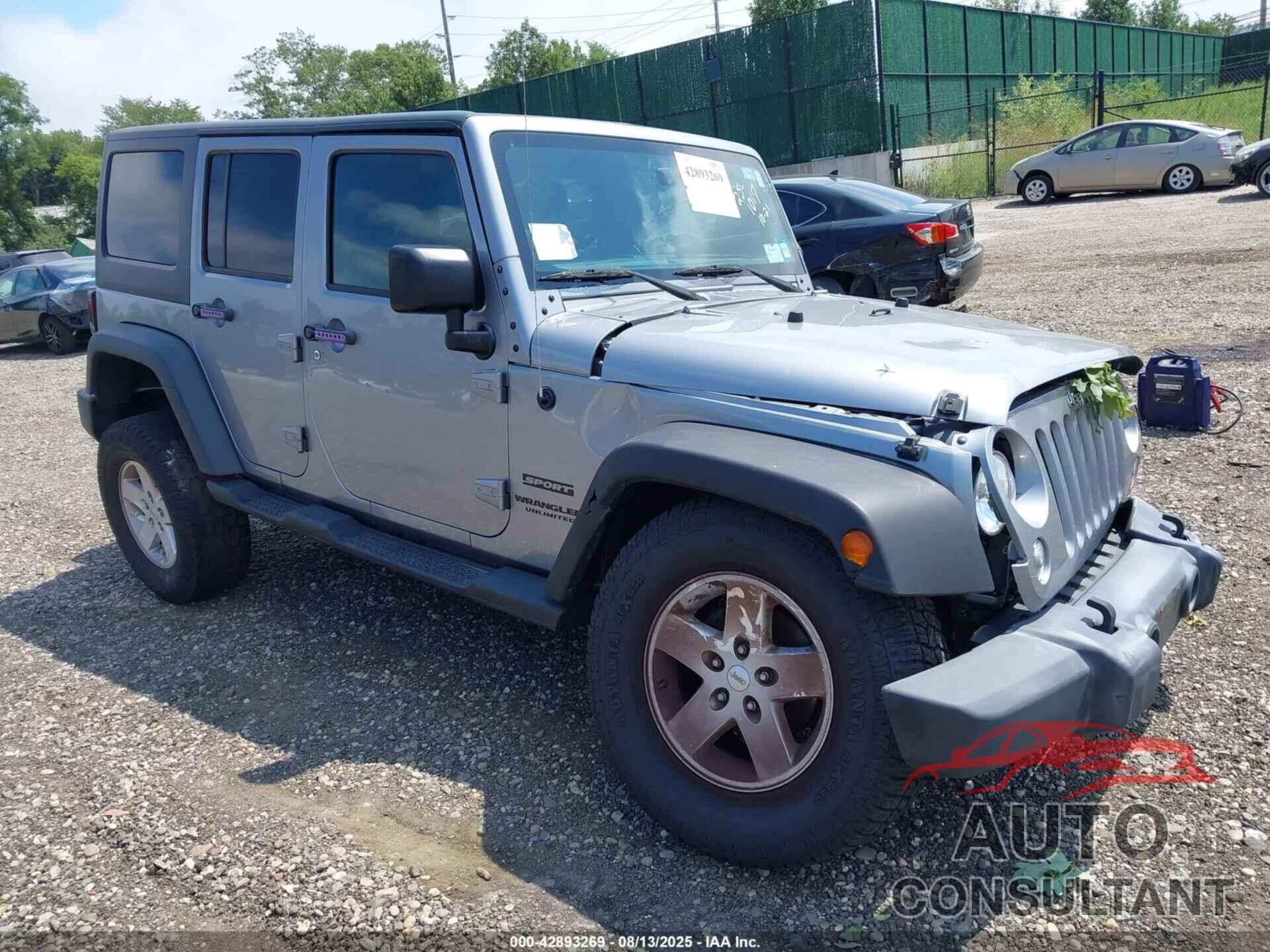 JEEP WRANGLER UNLIMITED 2017 - 1C4BJWDG8HL520618