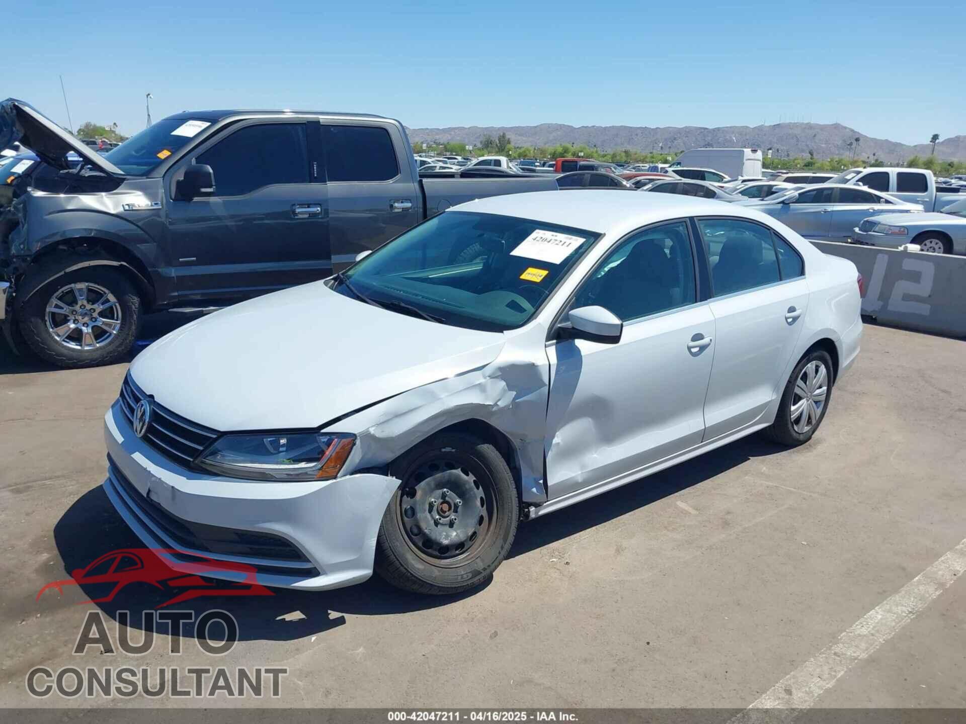 VOLKSWAGEN JETTA 2017 - 3VW2B7AJ2HM269030