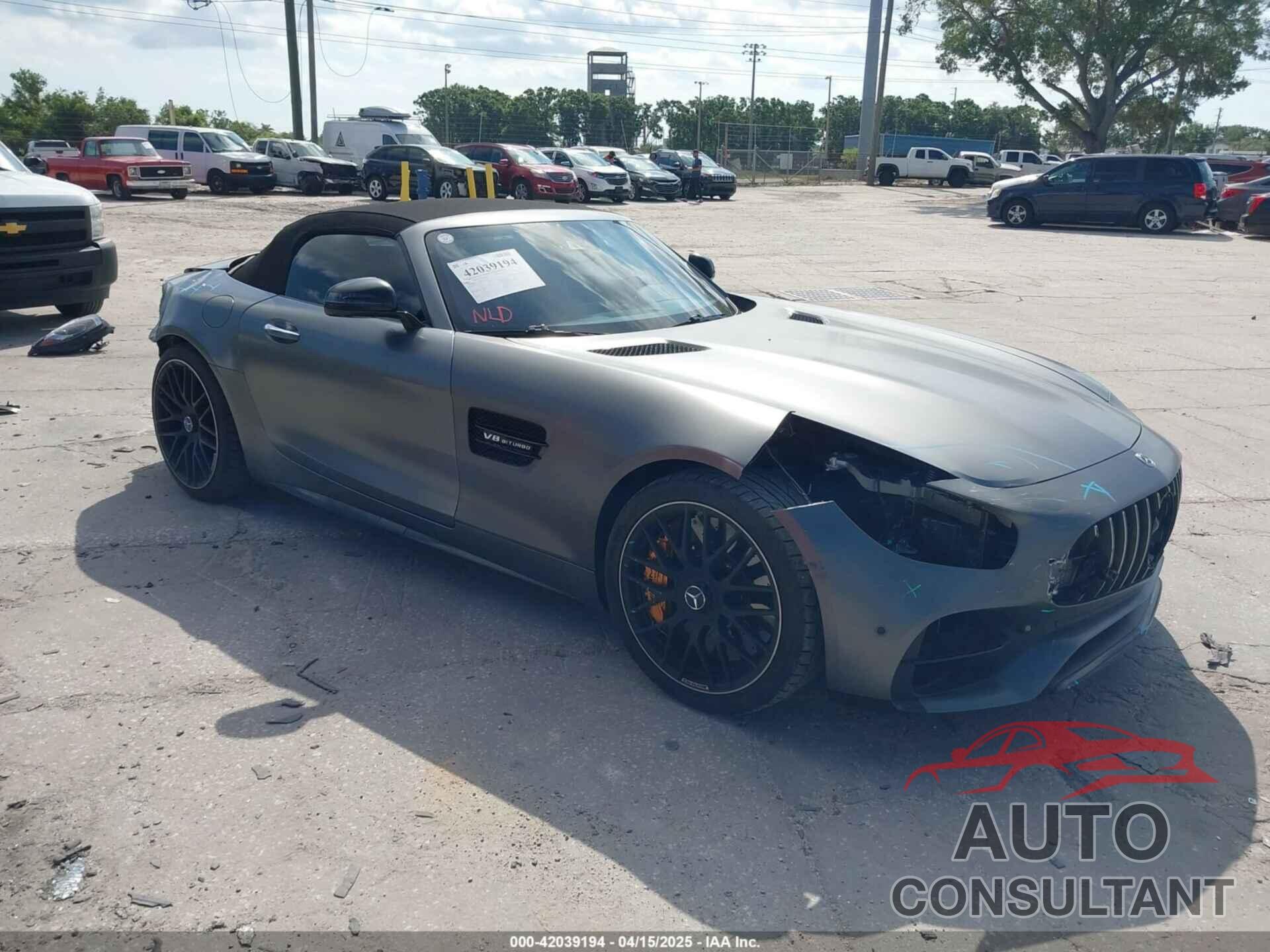 MERCEDES-BENZ AMG GT C 2018 - WDDYK8AA3JA014446
