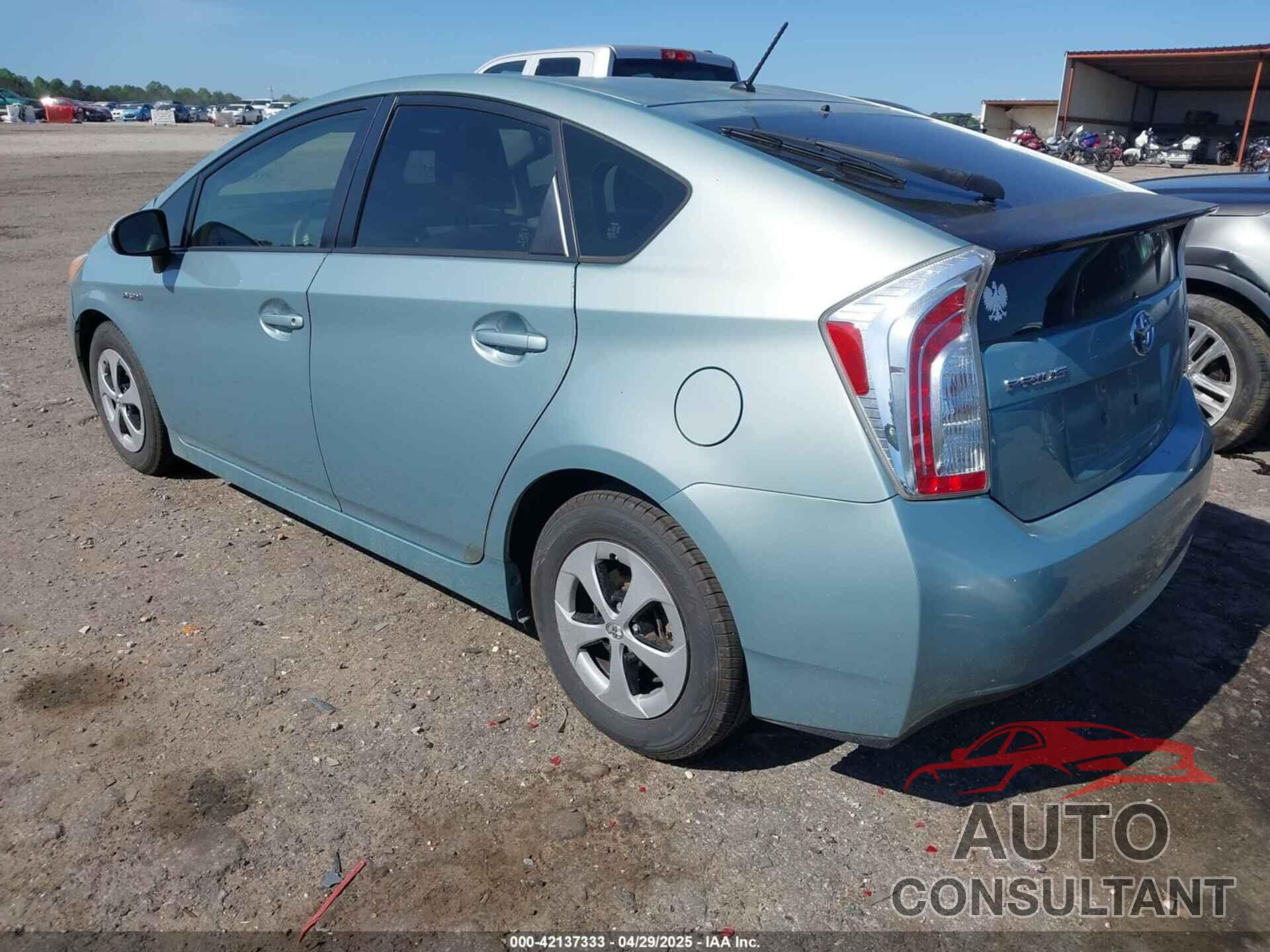 TOYOTA PRIUS 2013 - JTDKN3DU7D1616318