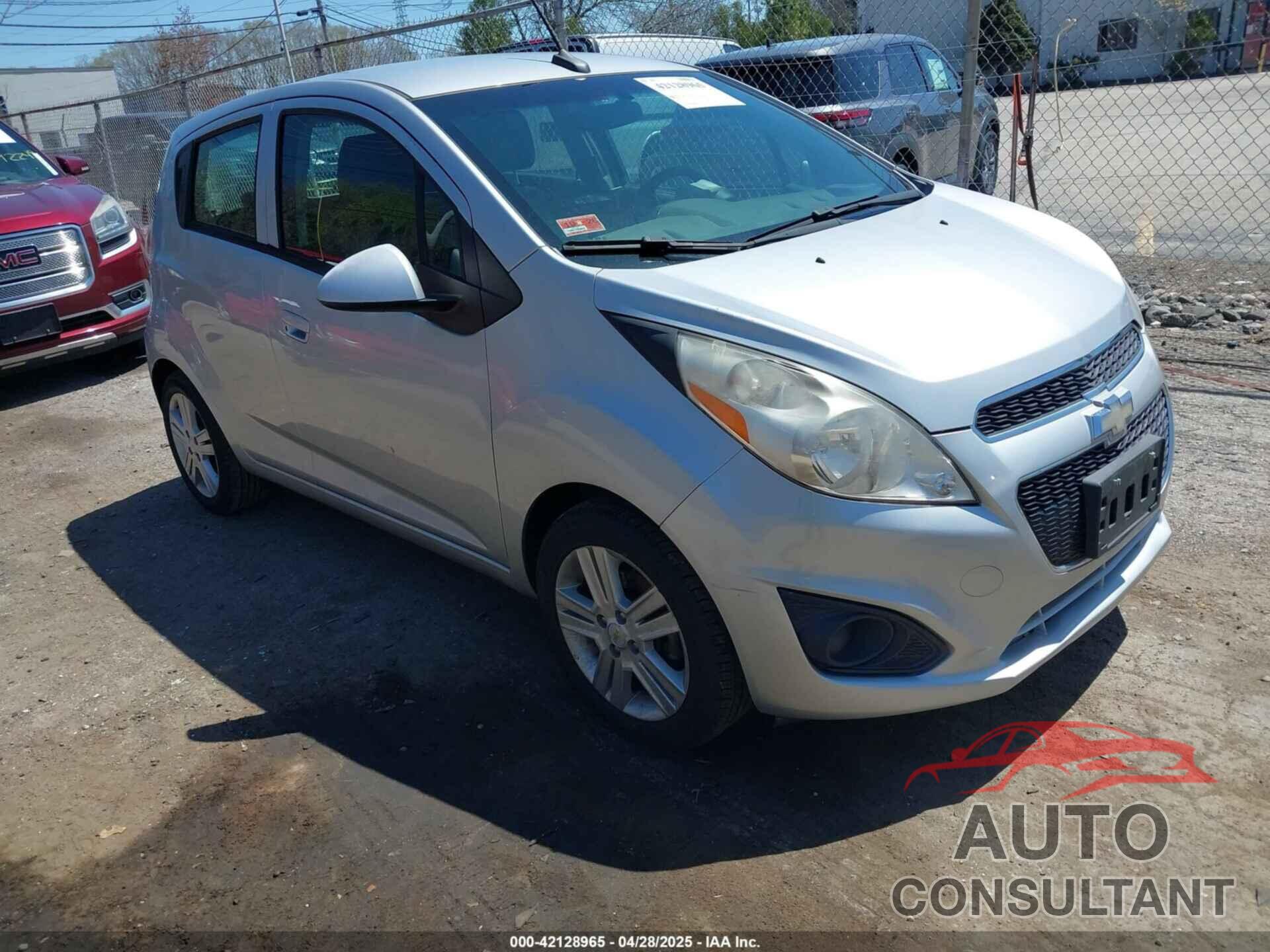 CHEVROLET SPARK 2013 - KL8CB6S91DC510473