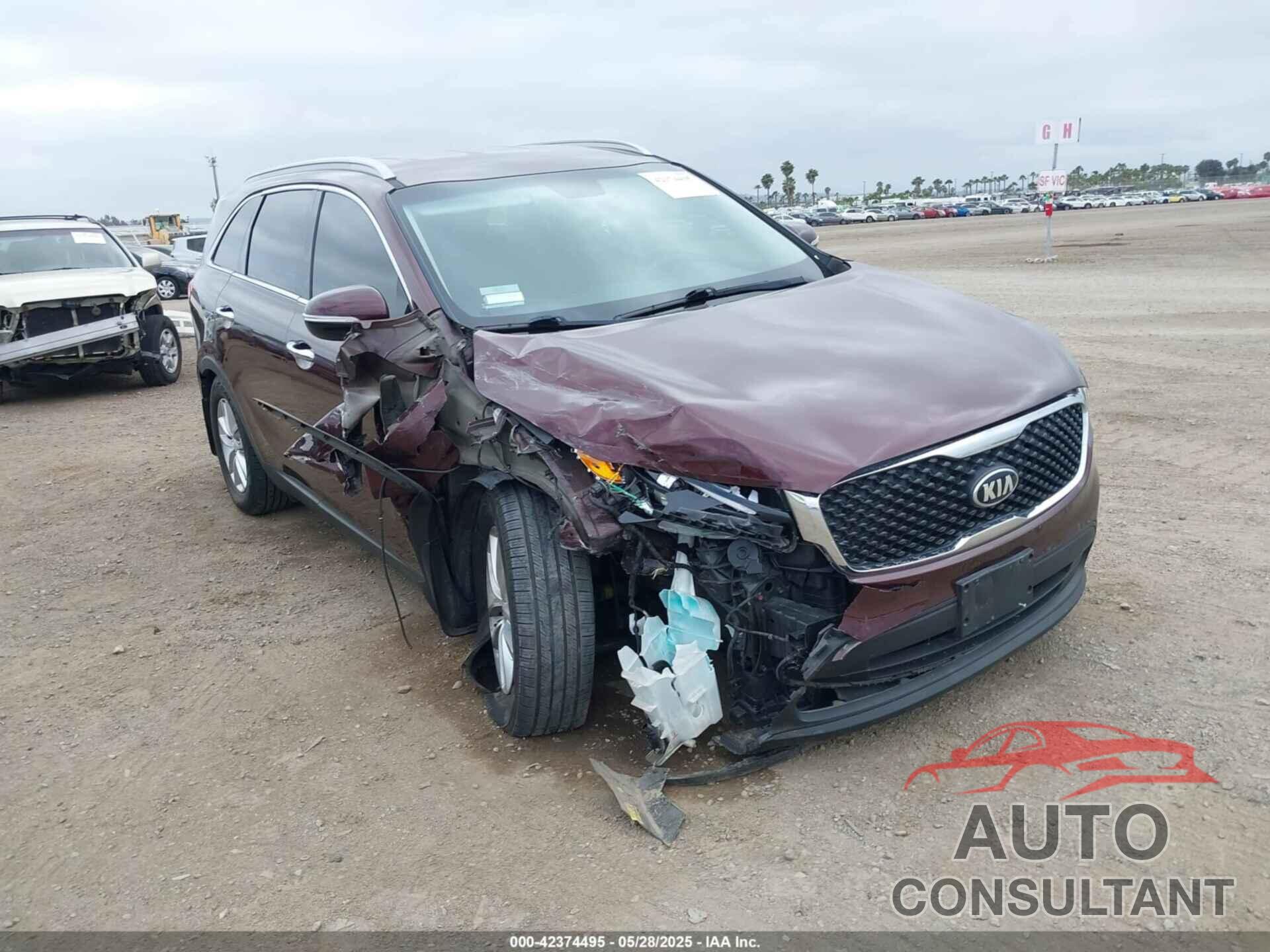 KIA SORENTO 2017 - 5XYPG4A38HG236878