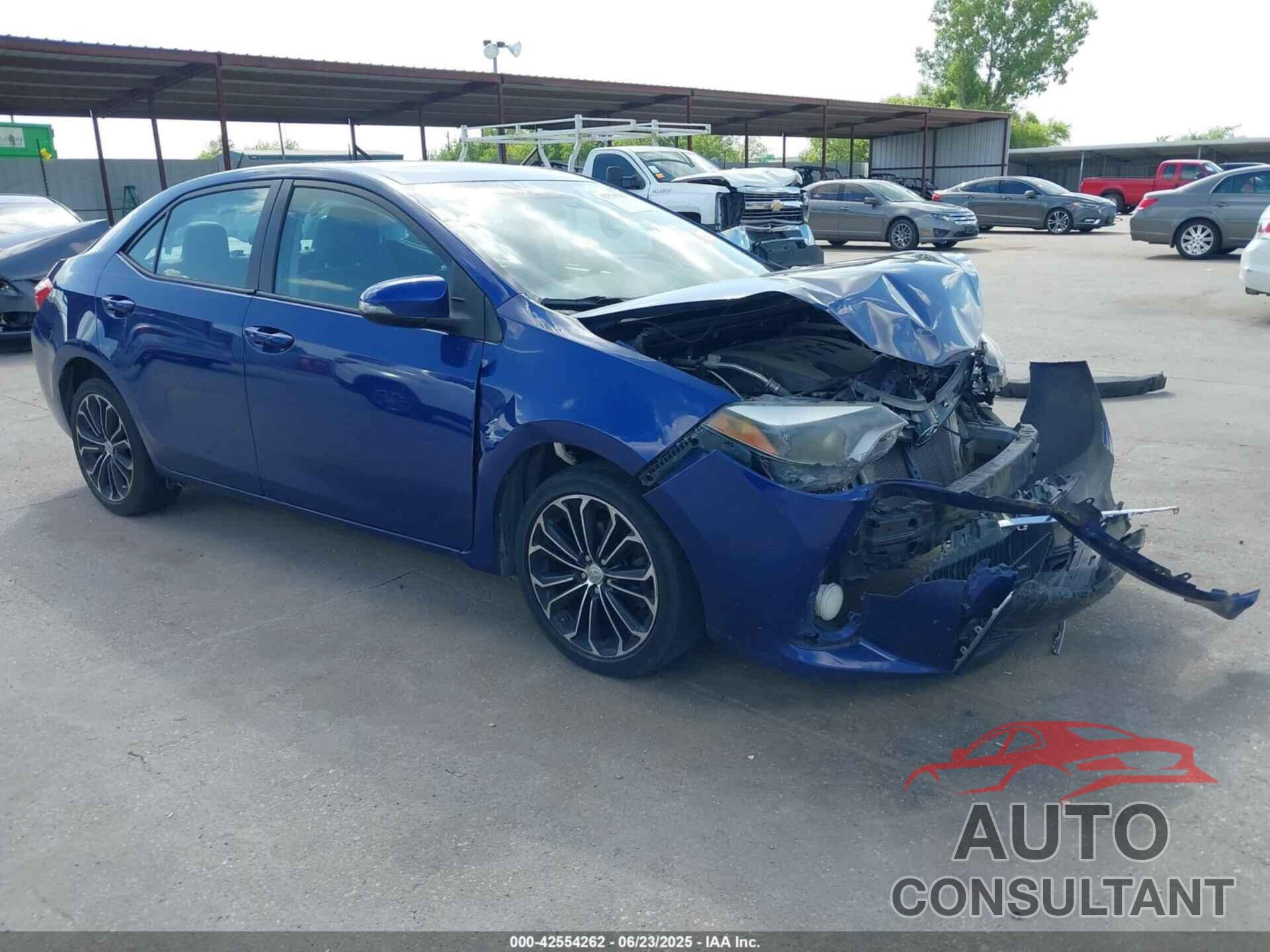 TOYOTA COROLLA 2014 - 5YFBURHE9EP131944