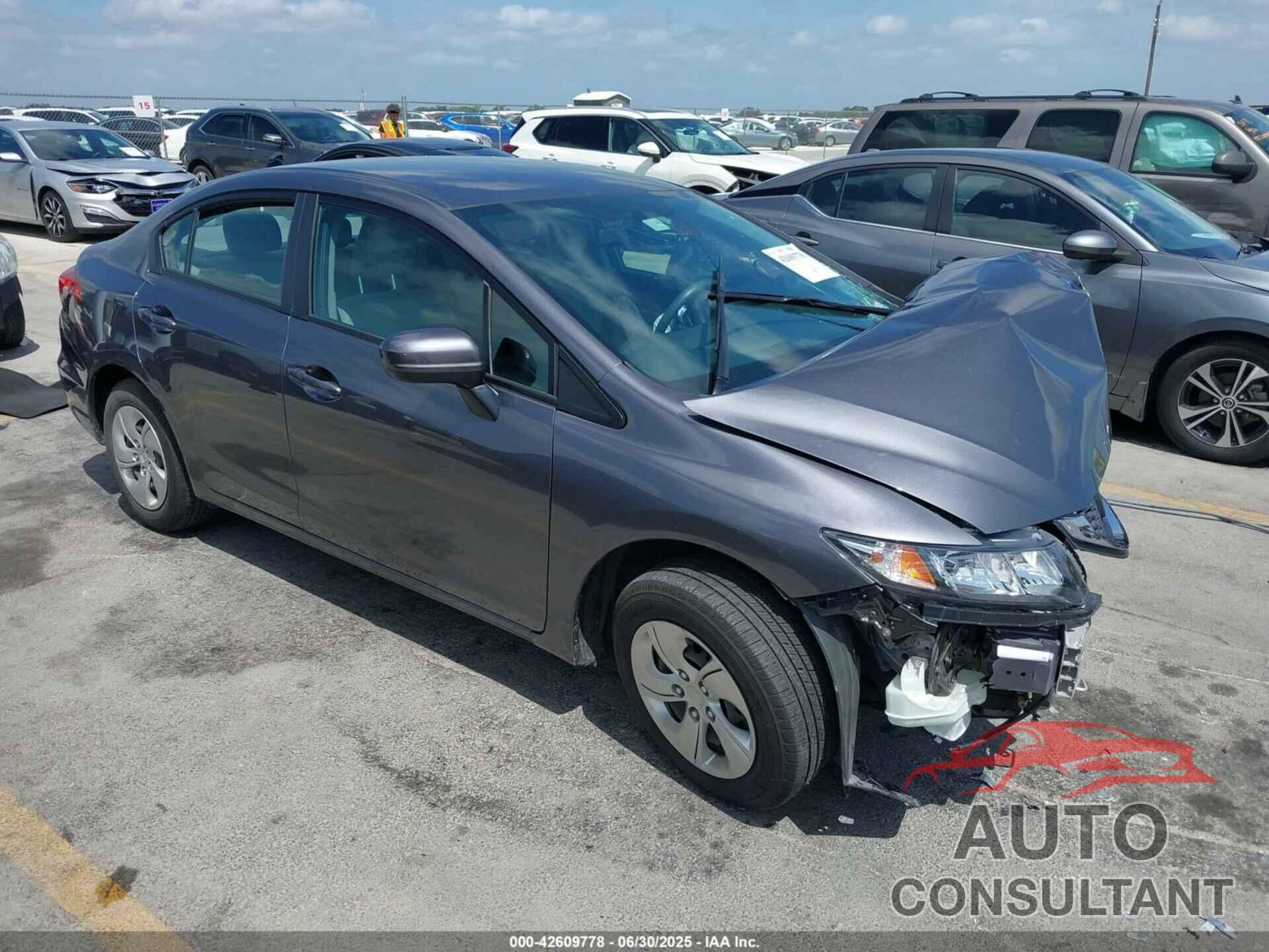 HONDA CIVIC 2015 - 2HGFB2F59FH521274