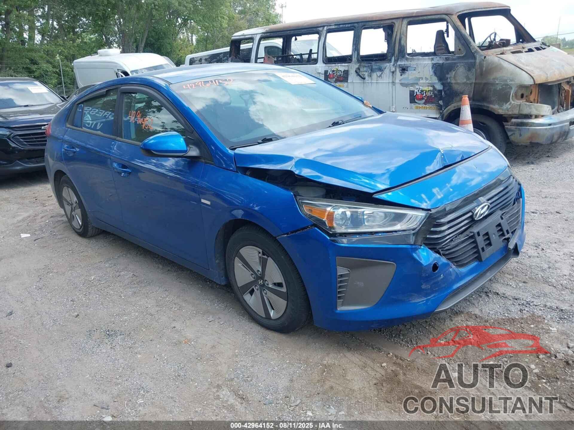 HYUNDAI IONIQ HYBRID 2018 - KMHC65LC2JU090577