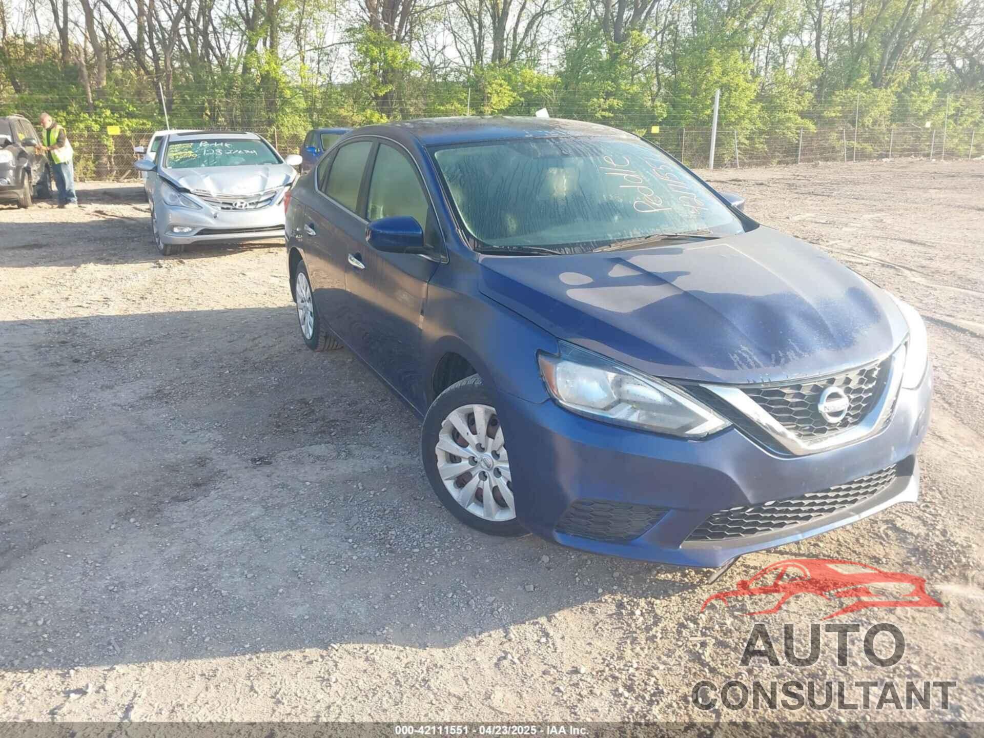 NISSAN SENTRA 2017 - 3N1AB7AP2HY253778