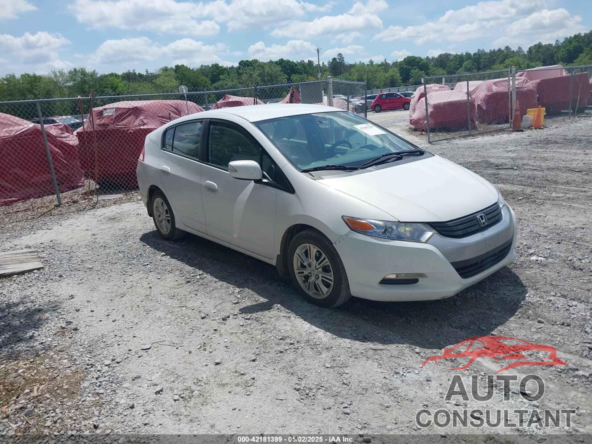 HONDA INSIGHT 2010 - JHMZE2H70AS008996