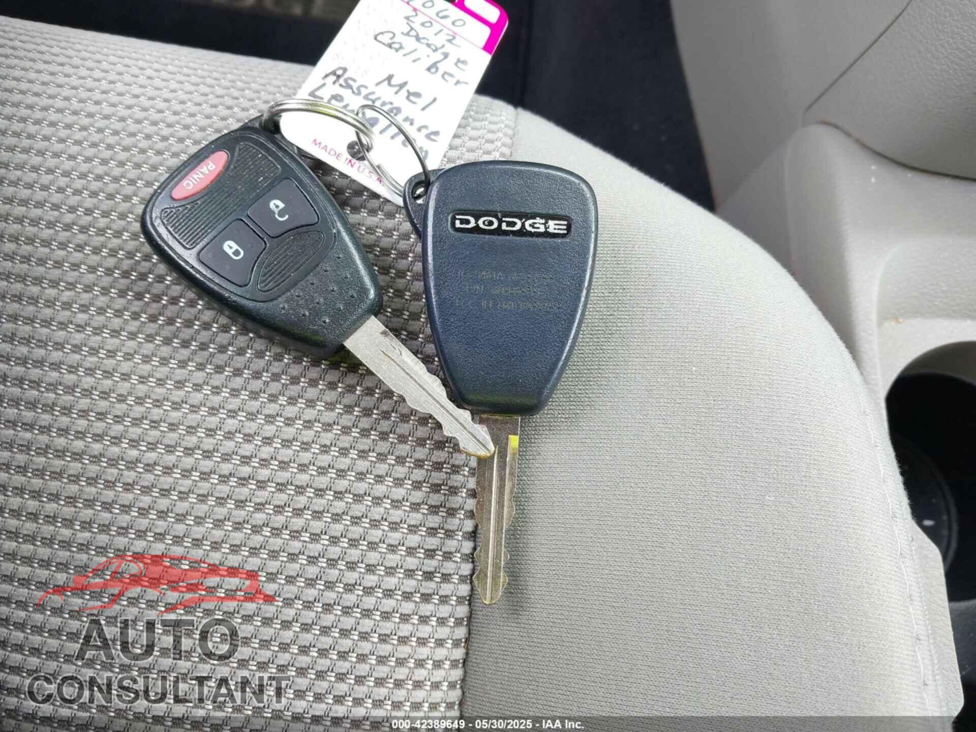 DODGE CALIBER 2012 - 1C3CDWDA3CD533730