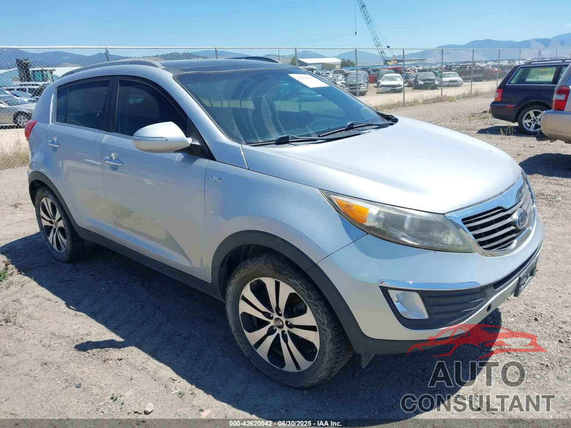 KIA SPORTAGE 2012 - KNDPCCA24C7255785