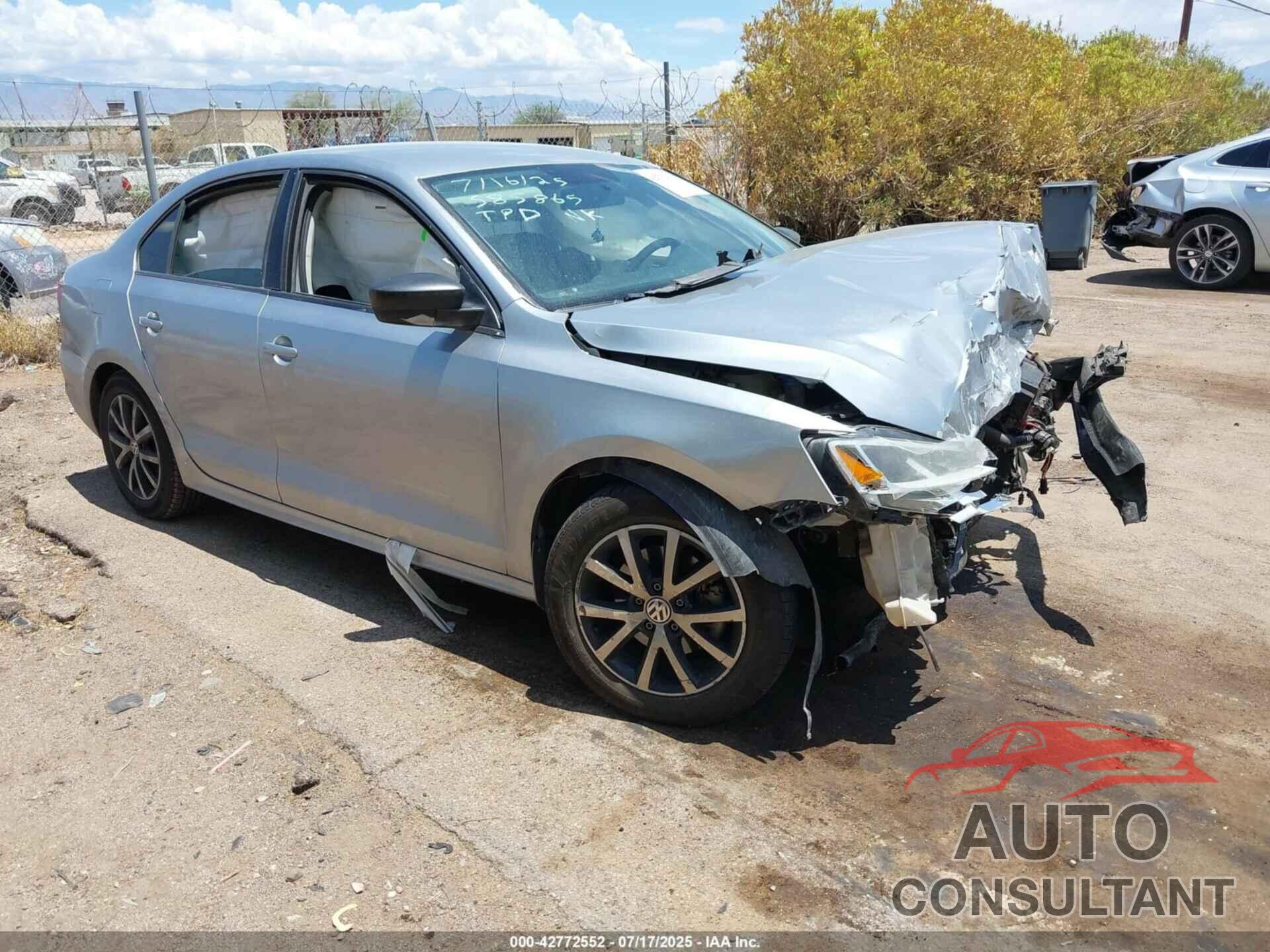 VOLKSWAGEN JETTA 2016 - 3VWD67AJ3GM243712