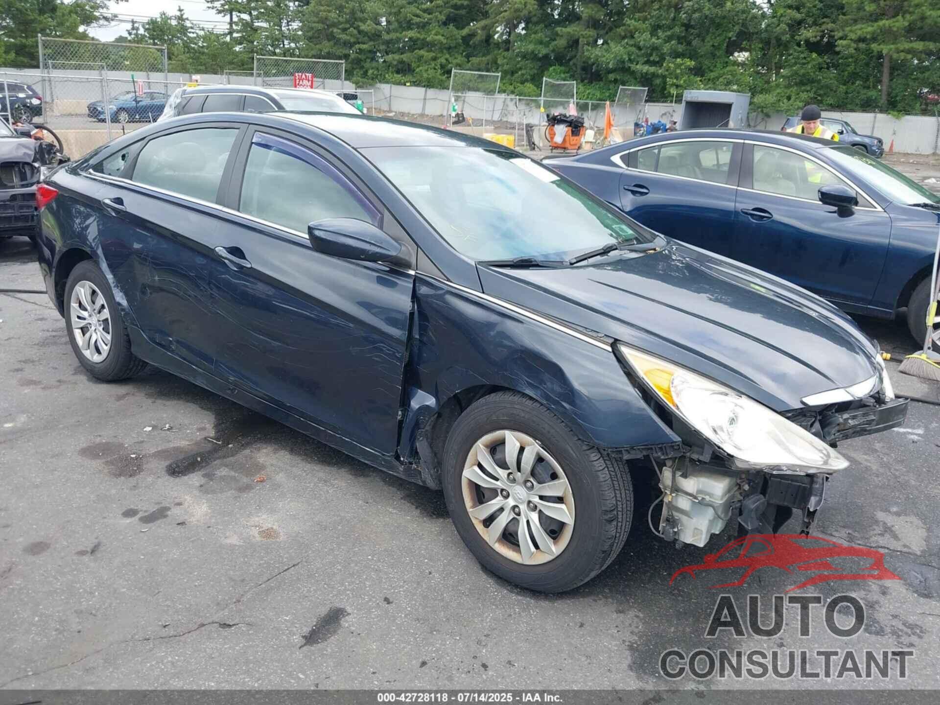 HYUNDAI SONATA 2012 - 5NPEB4AC7CH395494