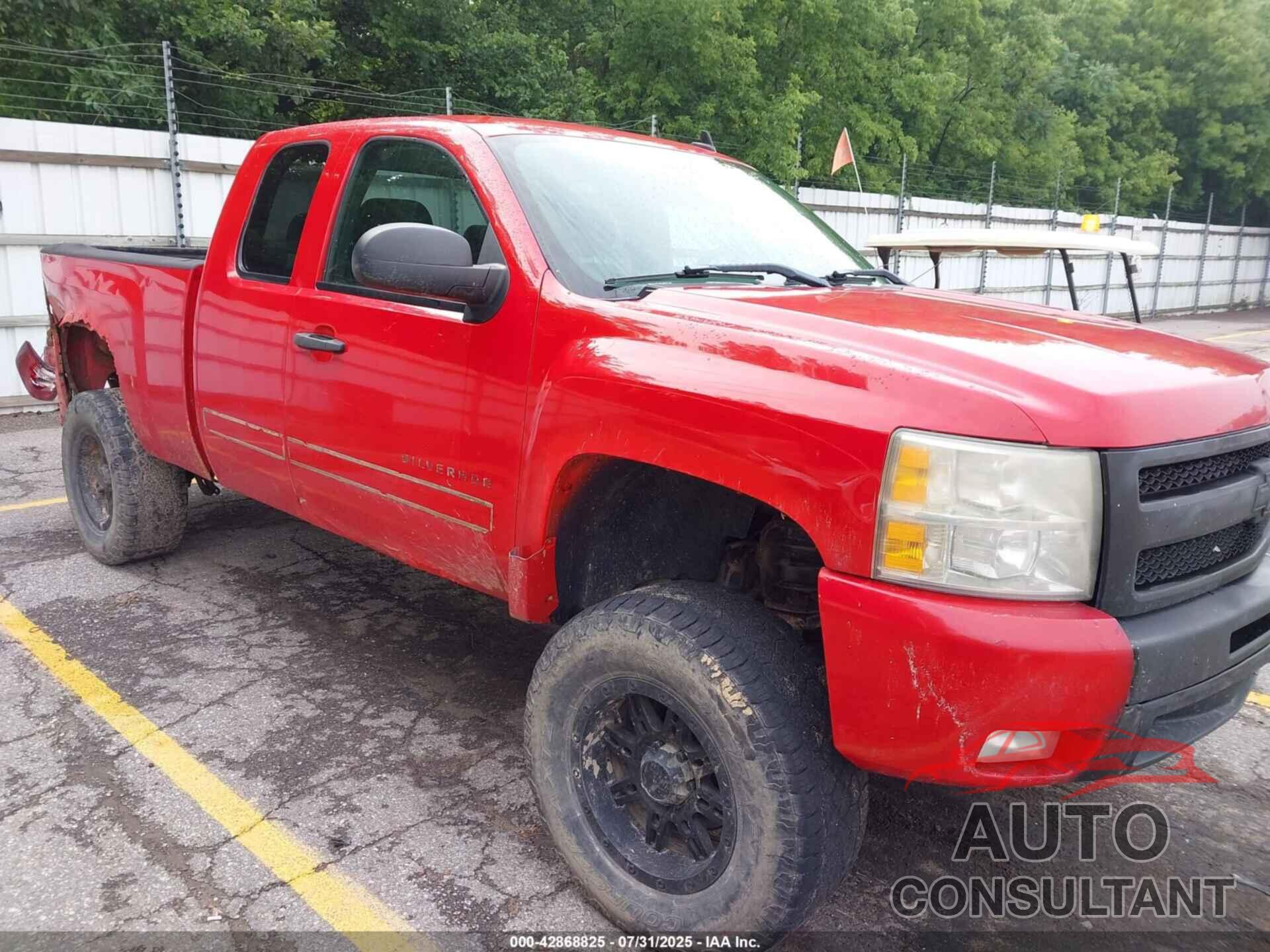 CHEVROLET SILVERADO 1500 2010 - 1GCSKSE39AZ131104