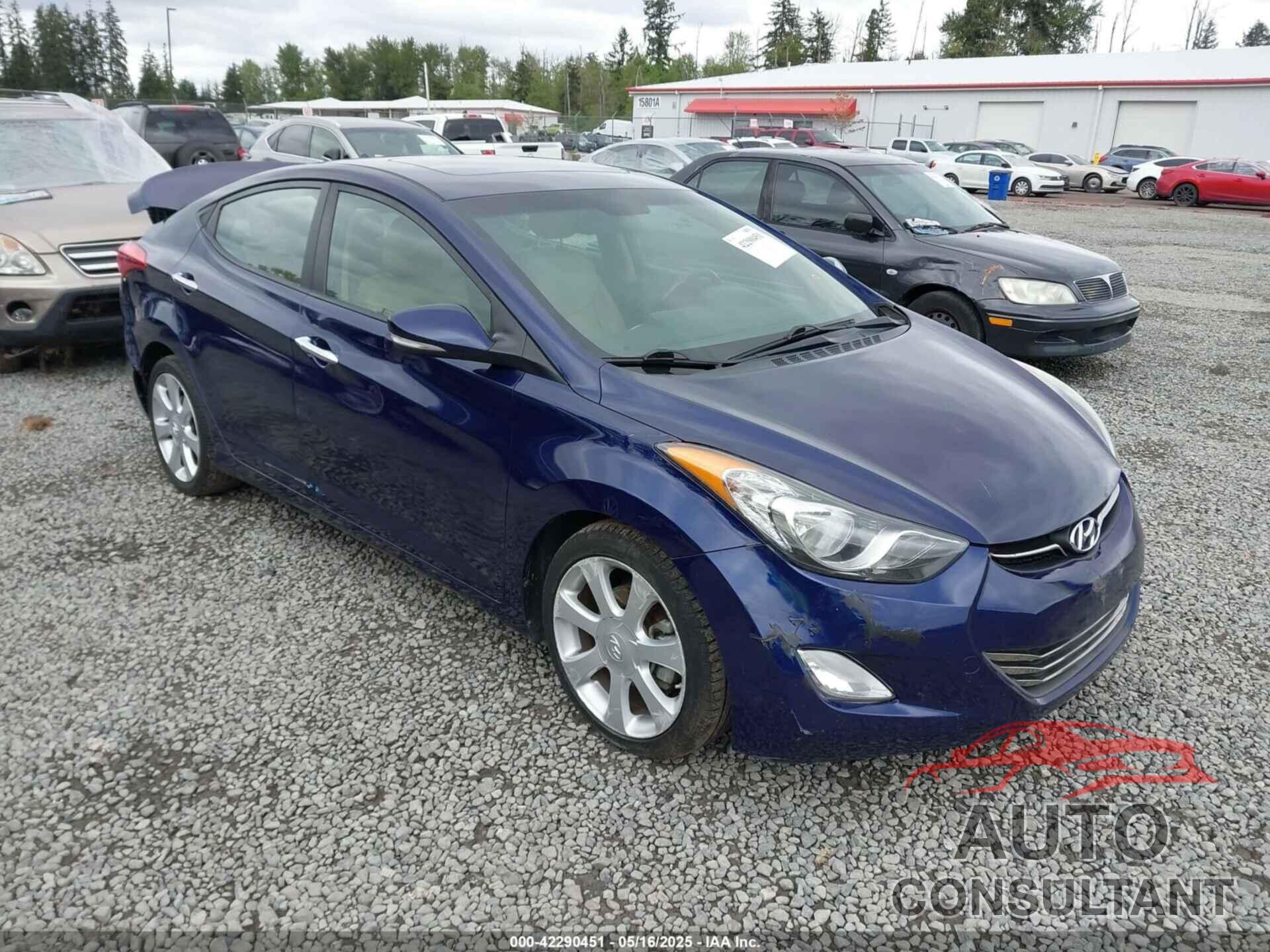HYUNDAI ELANTRA 2013 - 5NPDH4AE4DH446298
