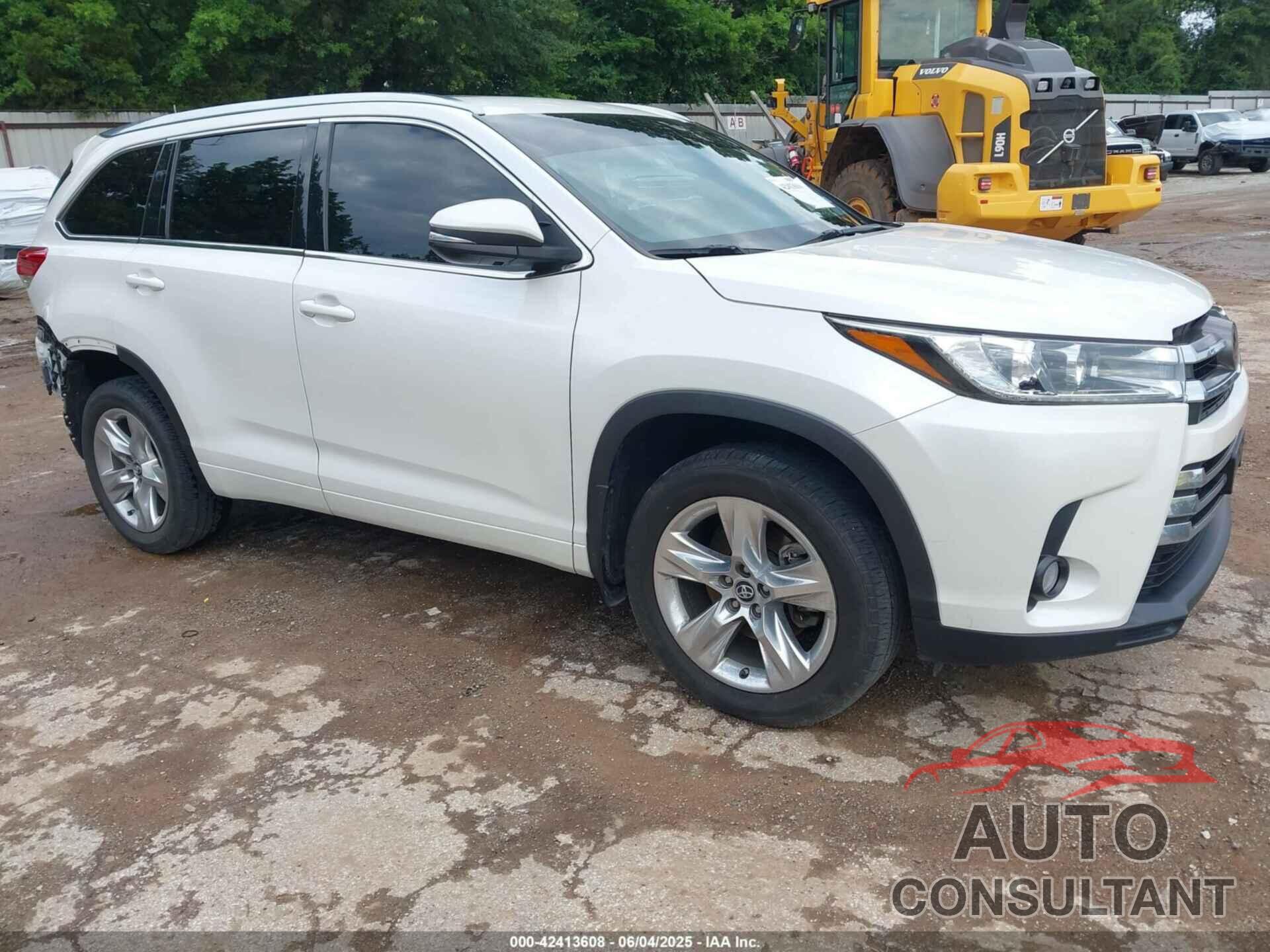 TOYOTA HIGHLANDER 2018 - 5TDYZRFH2JS235332