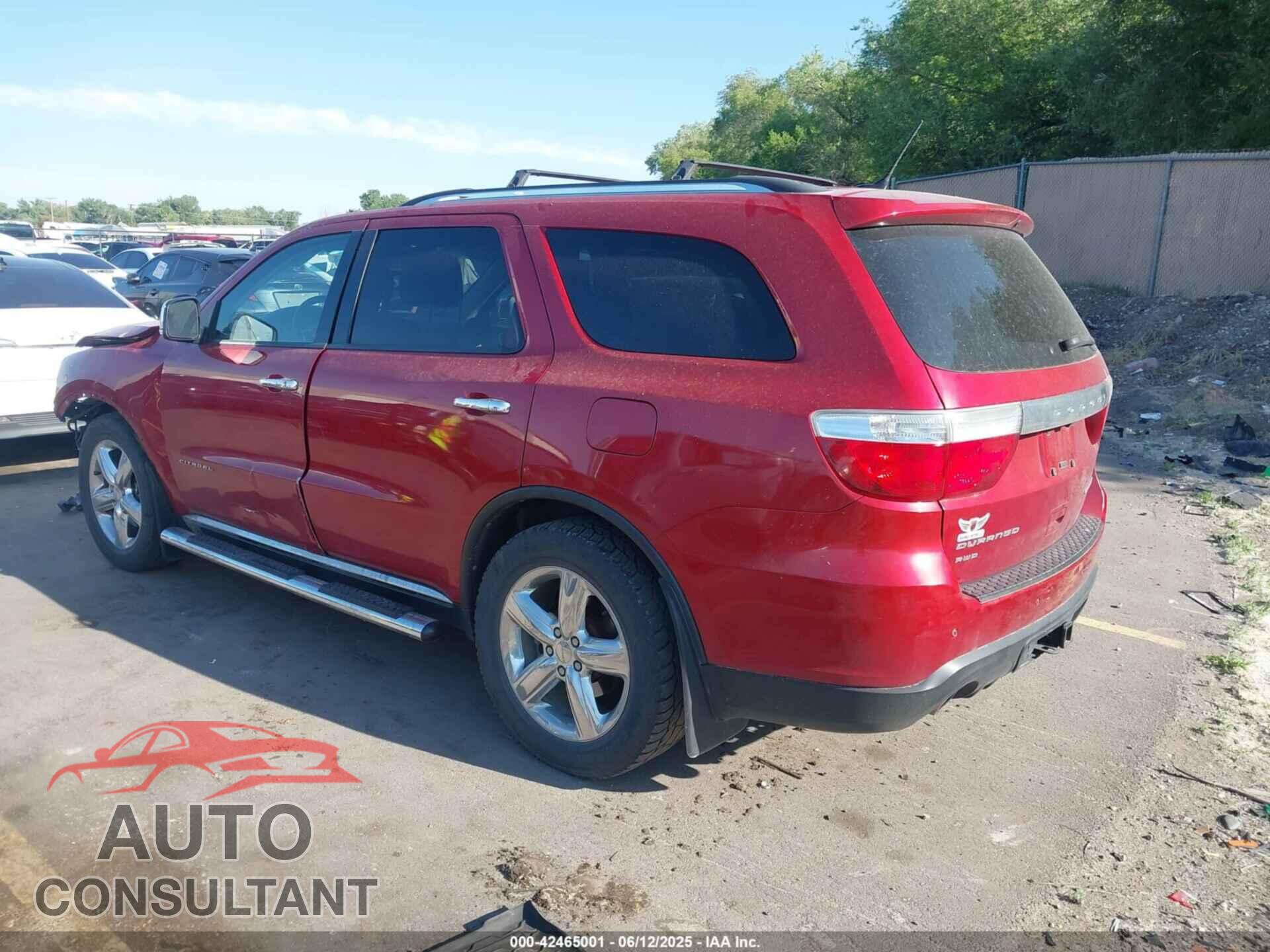 DODGE DURANGO 2011 - 1D4SE5GT9BC699074