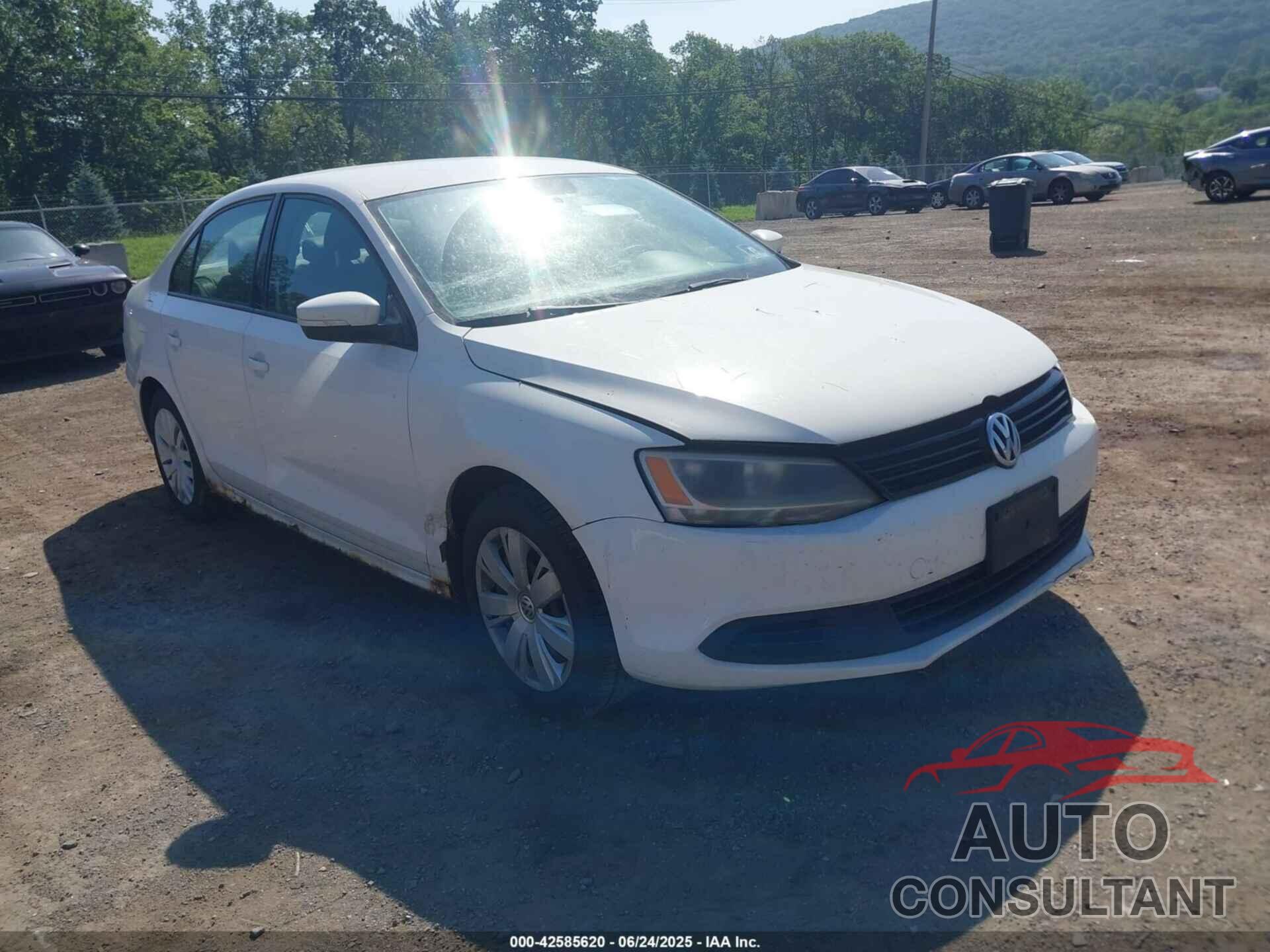 VOLKSWAGEN JETTA 2012 - 3VWDP7AJ0CM306577