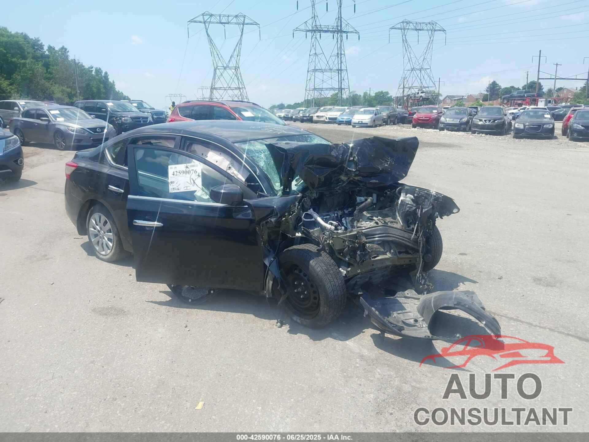 NISSAN SENTRA 2013 - 1N4AB7AP7DN906132
