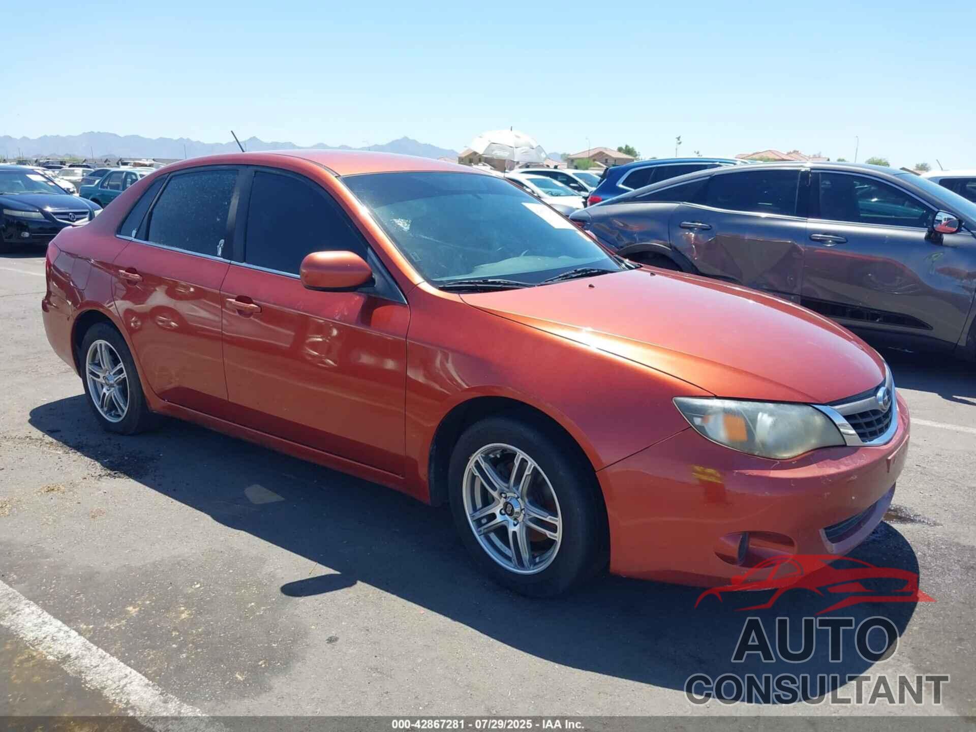 SUBARU IMPREZA 2009 - JF1GE616X9H512441
