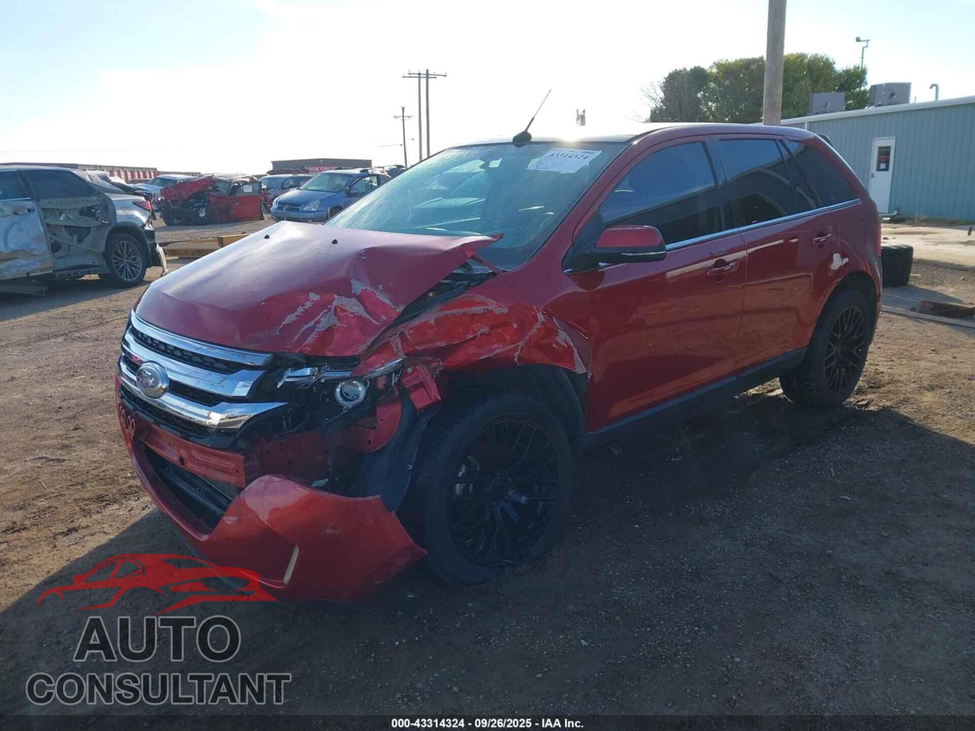 FORD EDGE 2012 - 2FMDK3KC7CBA80657