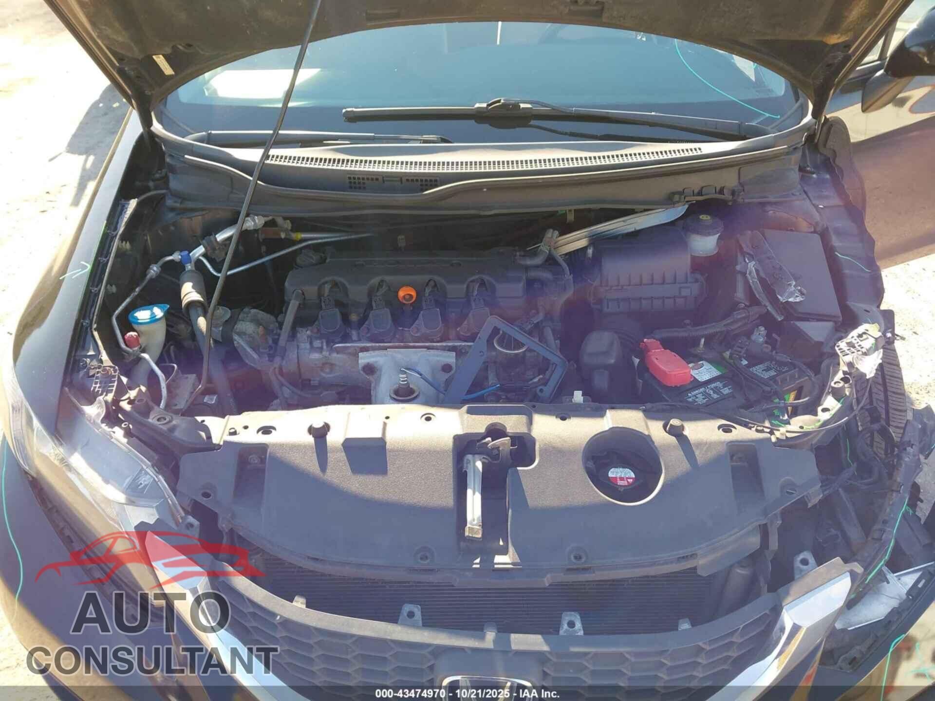 HONDA CIVIC 2013 - 19XFB2F59DE218955