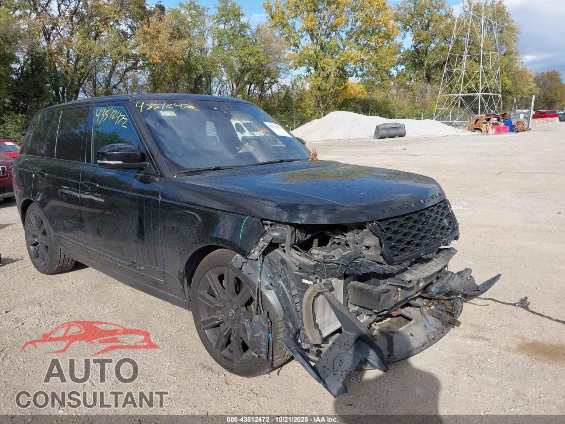 LAND ROVER RANGE ROVER 2017 - SALGS2FE2HA350607