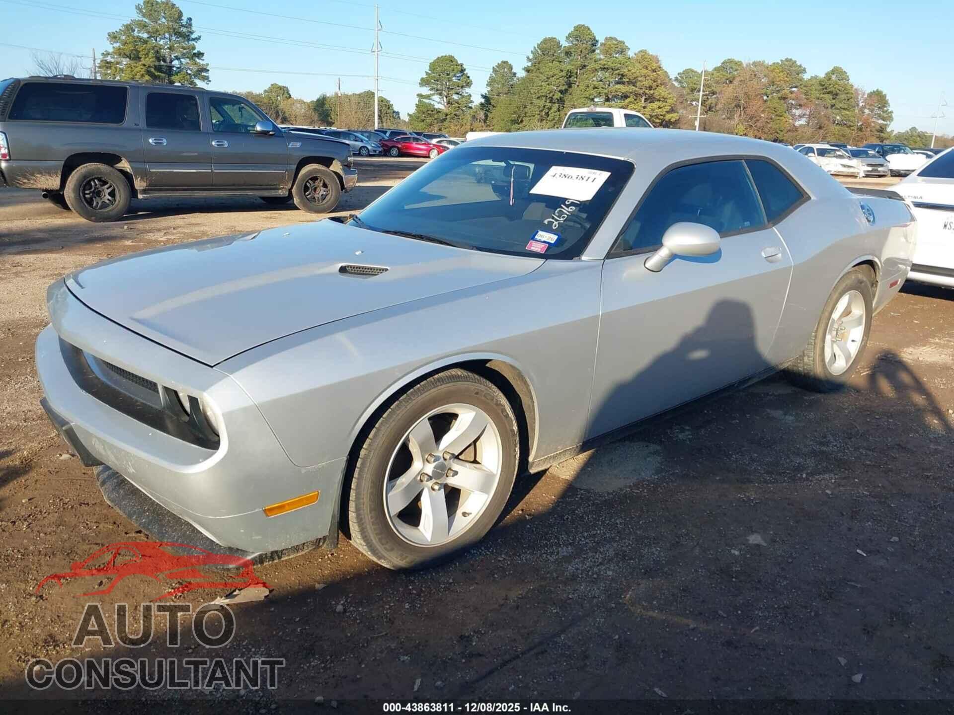 DODGE CHALLENGER 2012 - 2C3CDYAG4CH267691