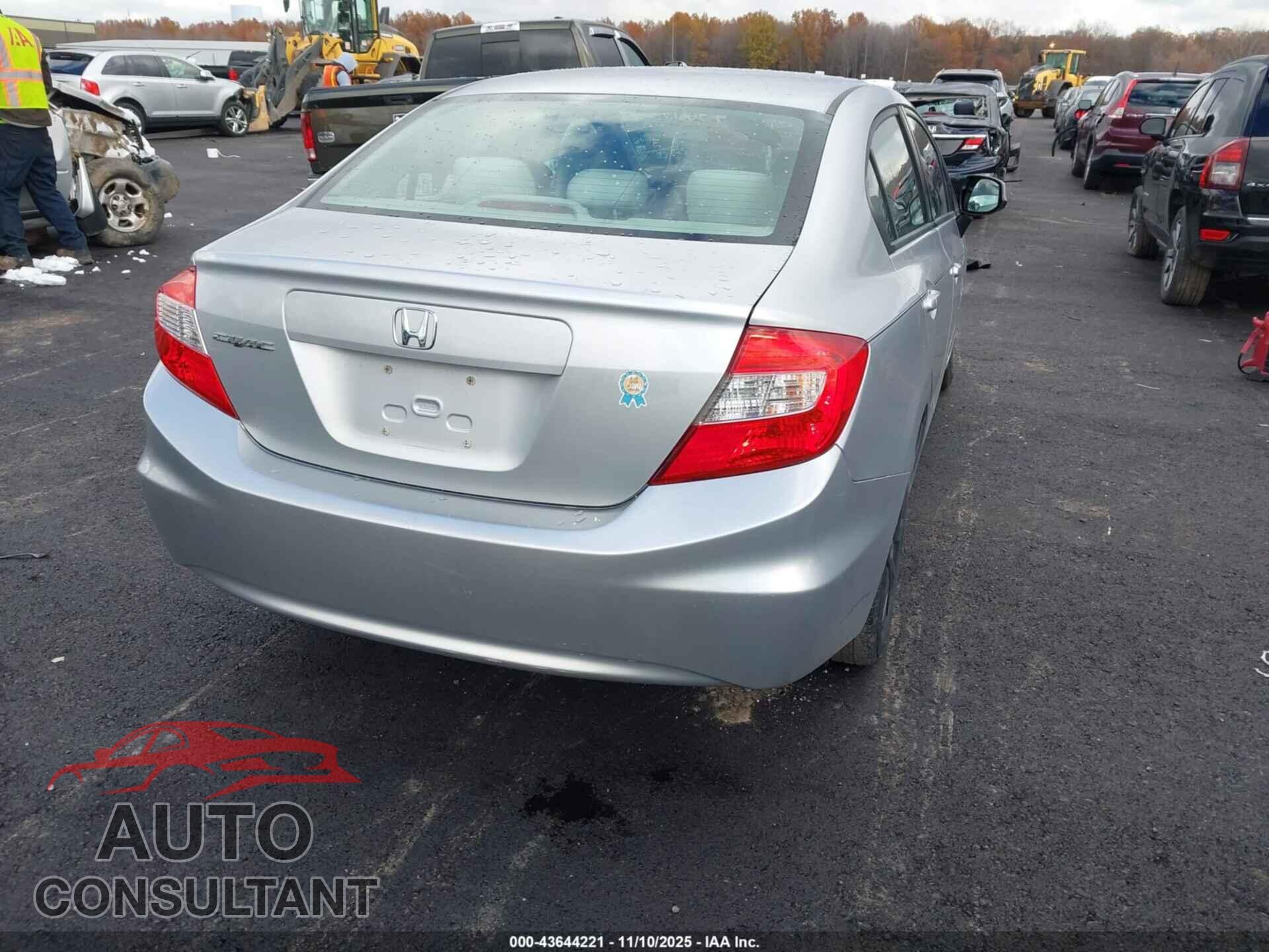 HONDA CIVIC 2012 - 2HGFB2F54CH500859