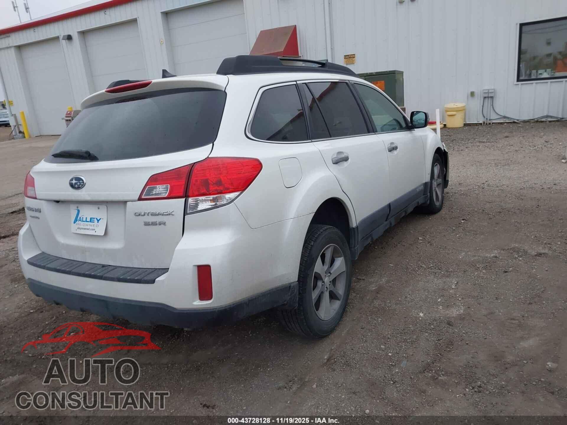 SUBARU OUTBACK 2014 - 4S4BRDPC8E2201738
