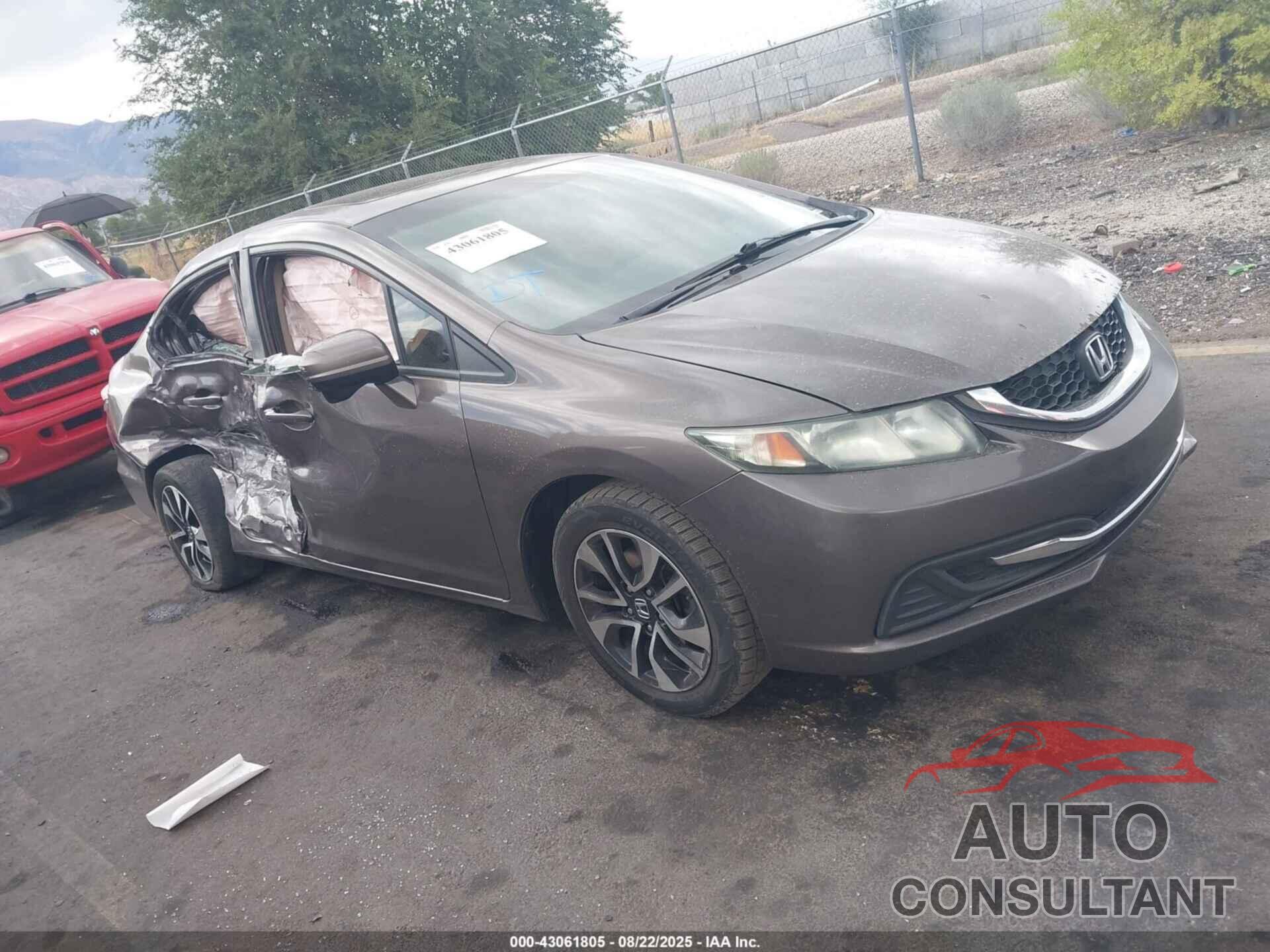 HONDA CIVIC 2014 - 2HGFB2F84EH507887
