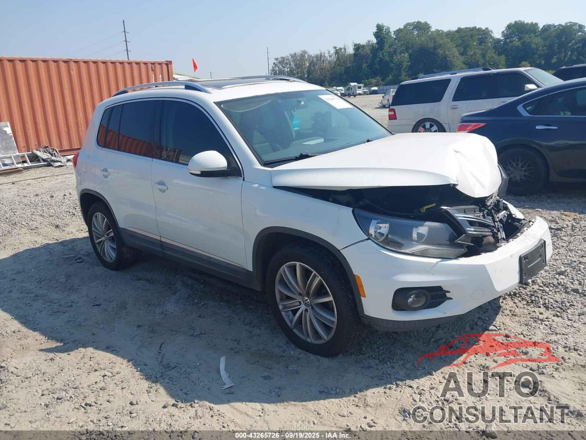VOLKSWAGEN TIGUAN 2015 - WVGAV7AX7FW520319