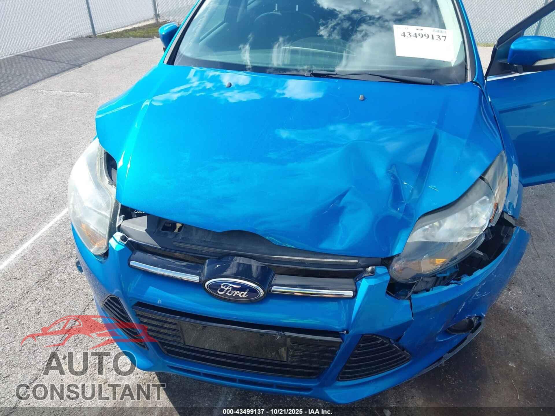 FORD FOCUS 2013 - 1FADP3J21DL286546
