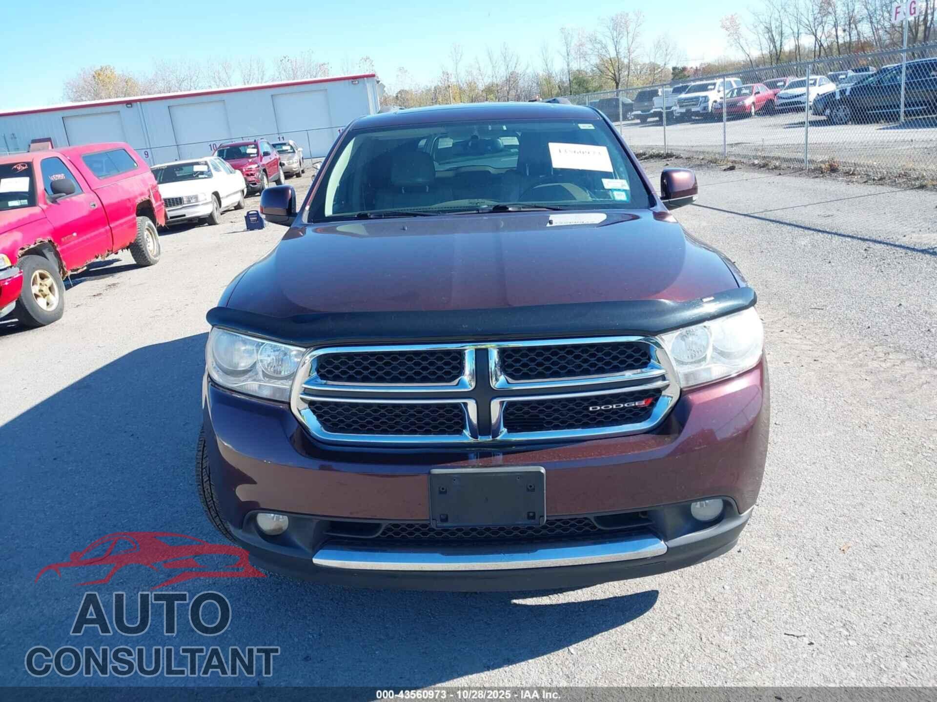 DODGE DURANGO 2012 - 1C4RDJDG2CC358647