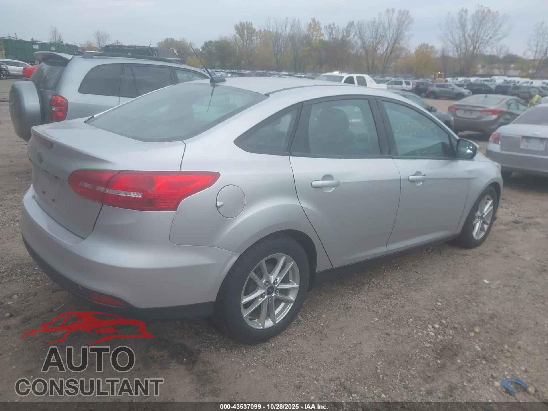 FORD FOCUS 2016 - 1FADP3F26GL209054